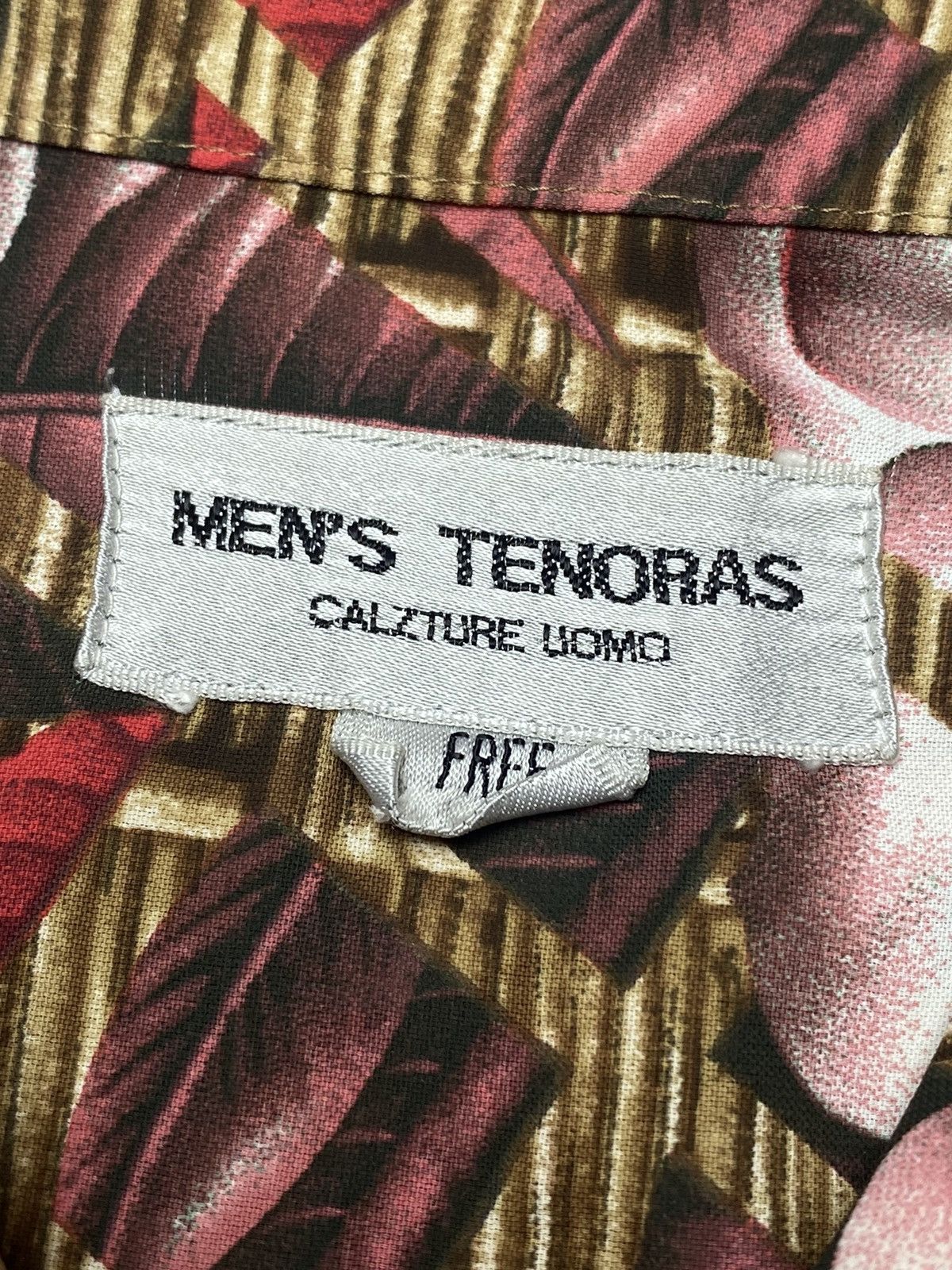 Tornado Mart 1990s Mens Tenoras - Lilly Flowy Shirt Size US L / EU 52-54 / 3 - 6 Thumbnail