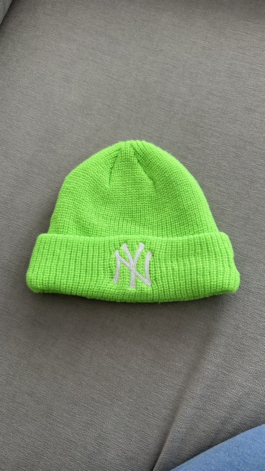 Aime Leon Dore × New Era ALD / New Era Chain Stitch Yankees Beanie Size ONE SIZE - 2 Thumbnail