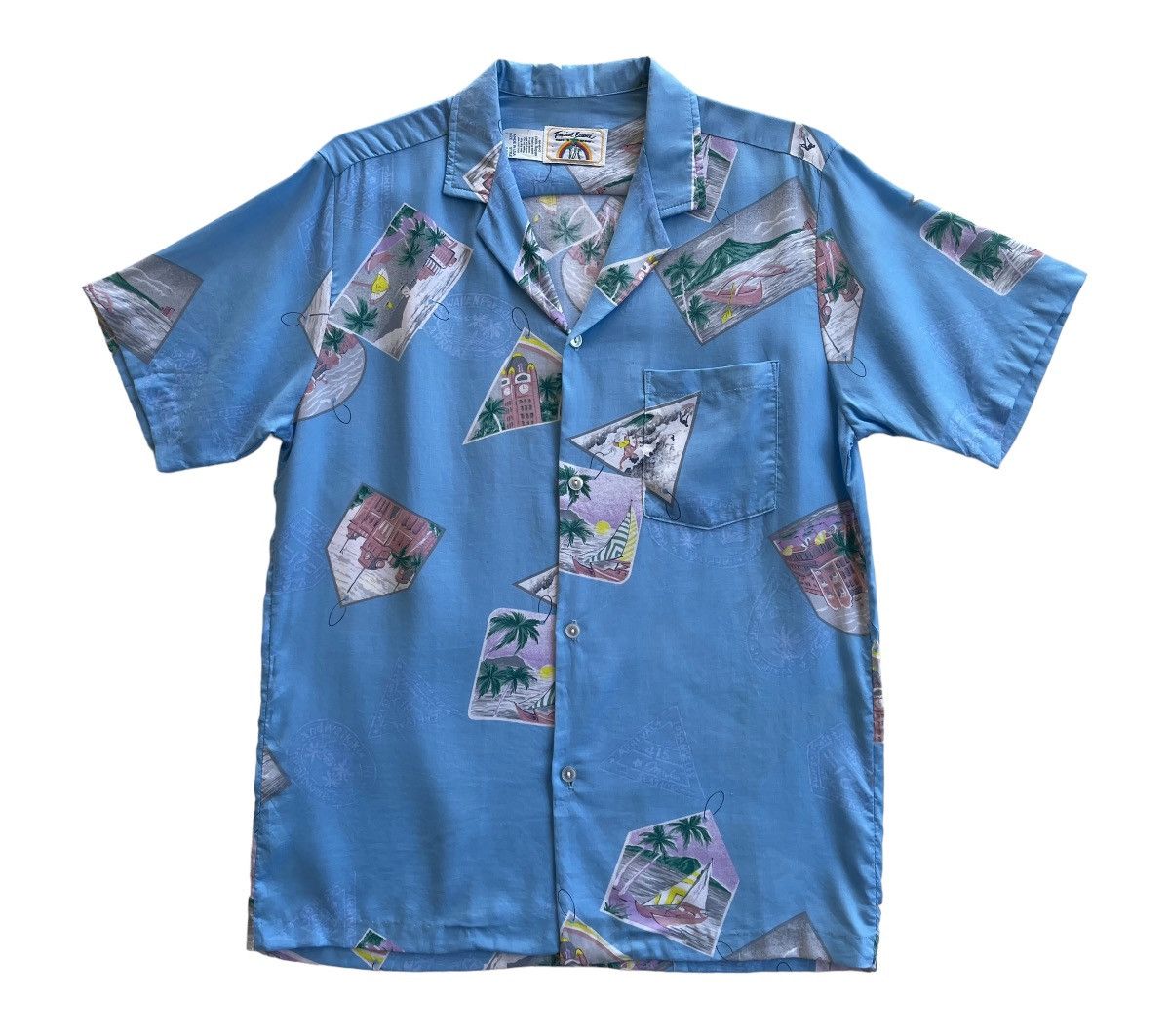 Vintage Vintage Tropical Essence Hawaiian Rayon Shirt USA Size US S / EU 44-46 / 1 - 3 Thumbnail