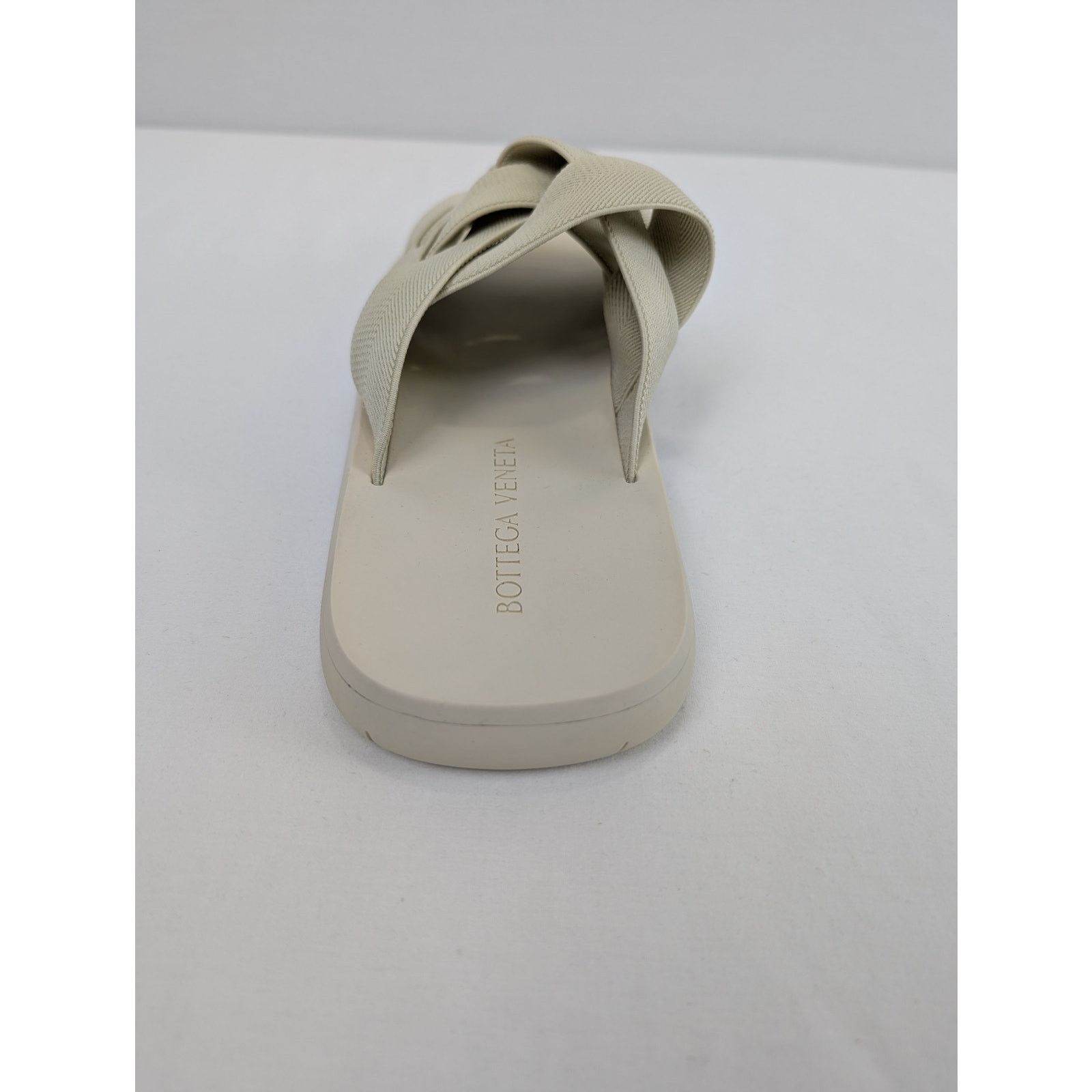 Bottega Veneta o1rshd1 Intrecciato Starfish Plat Sandal in Sea Salt Size US 9 / EU 42 - 11 Thumbnail