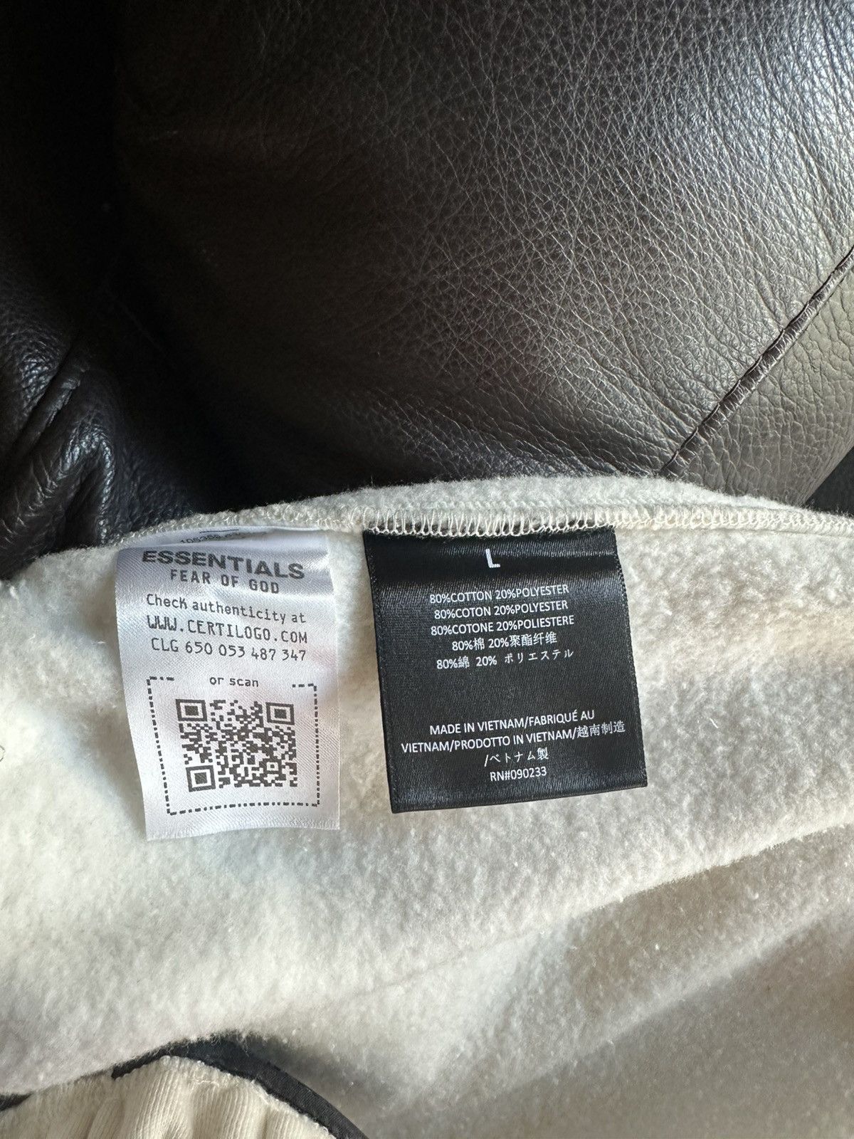 Essentials Fear of God Essentials Shell Fleece Sweatpants Size US 34 / EU 50 - 6 Thumbnail