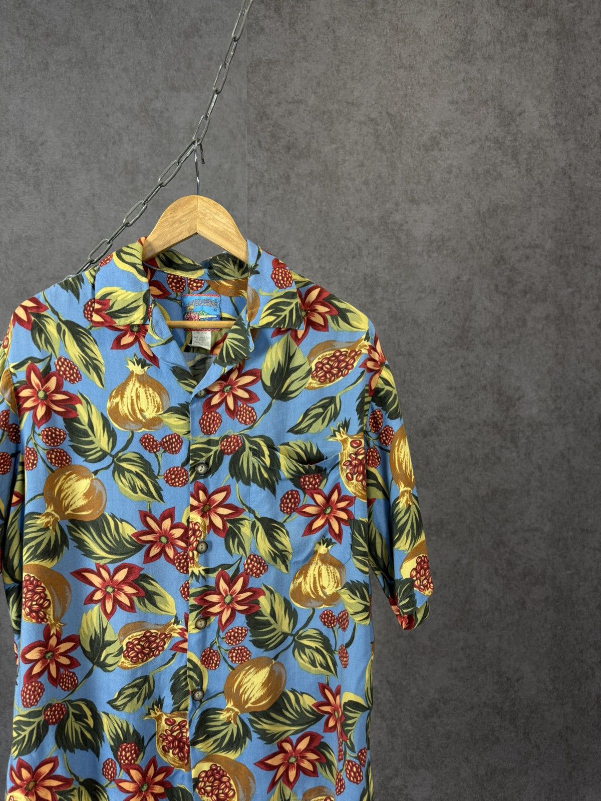 Vintage Hawaiian crazy vintage made in Hawaii shirt Size US M / EU 48-50 / 2 - 2 Thumbnail