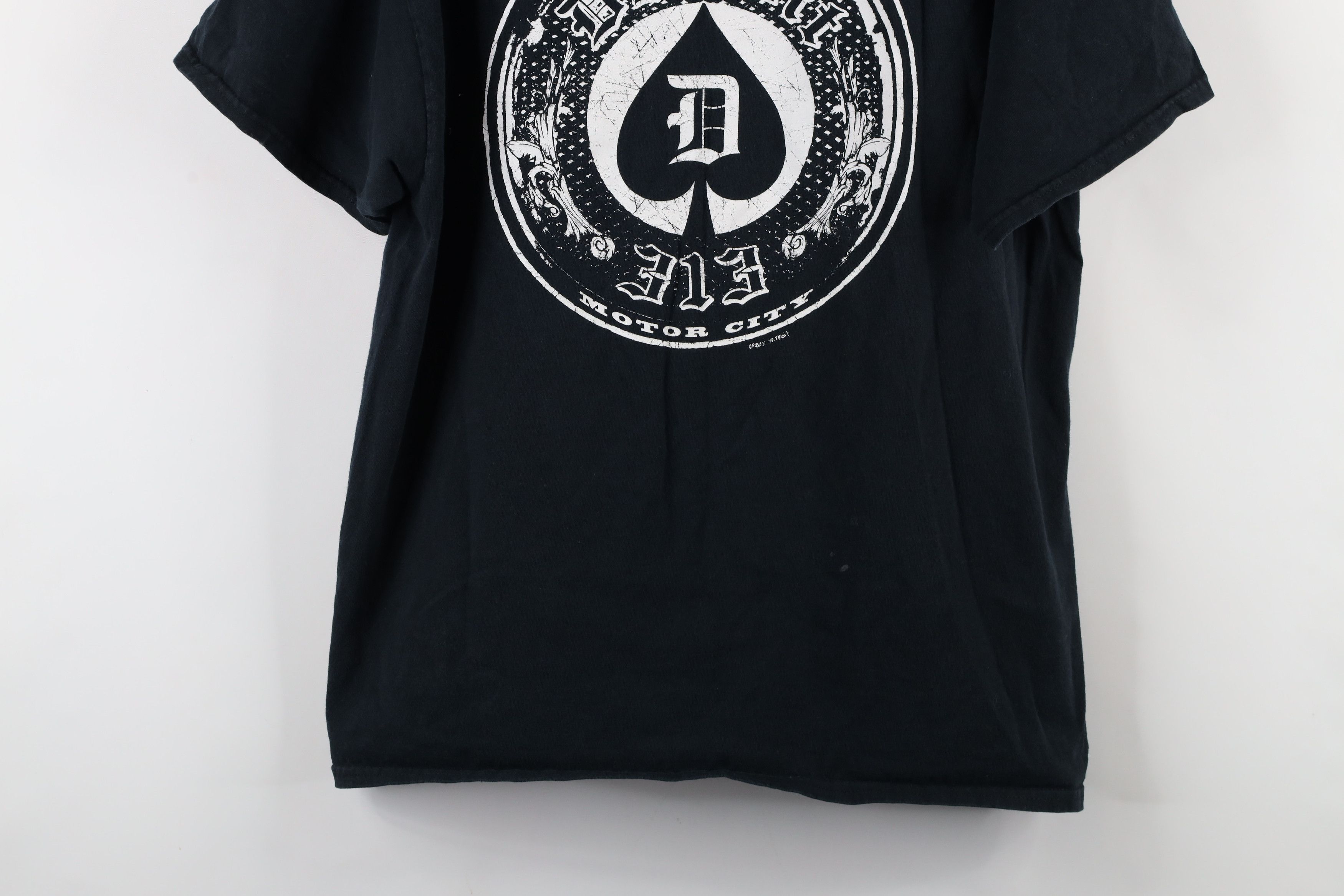 Vintage Vintage Y2K Streetwear Detroit 313 Motor City Spades T-Shirt Size US XL / EU 56 / 4 - 3 Thumbnail