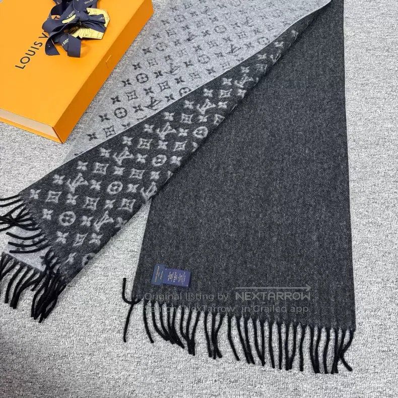 Louis Vuitton Louis Vuitton Grey and black gradient presbyopic fringe ca Size ONE SIZE - 3 Thumbnail