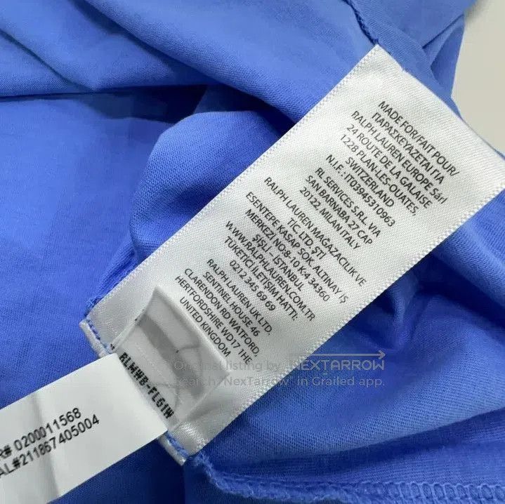 Polo Ralph Lauren Polo Ralph Lauren Solid Round Neck Short Sleeve Tee. Size US XL / EU 56 / 4 - 3 Thumbnail