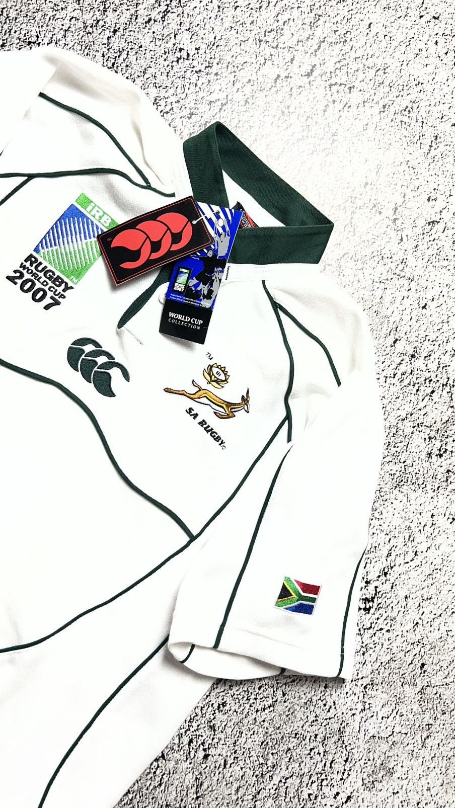 Canterbury of New Zealand NWT‼️2007 SA rugby South Africa Canterbury jersey Size US S / EU 44-46 / 1 - 2 Thumbnail