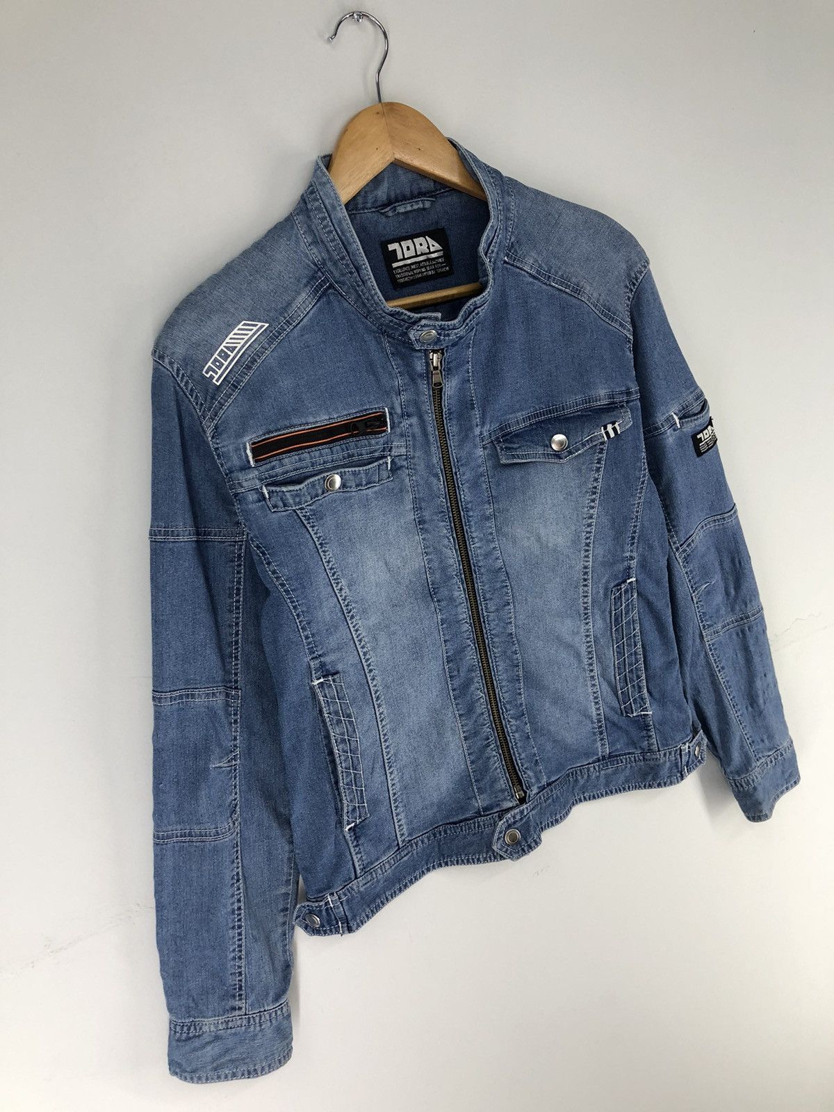 Japanese Brand Vintage Toraichi Denim Workwear Jacket Size M / US 6-8 / IT 42-44 - 5 Thumbnail