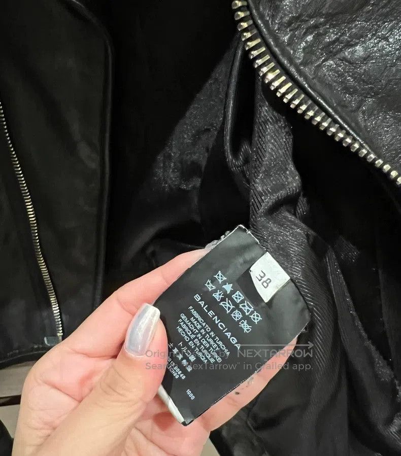 Balenciaga Balenciaga size 38 Leather Jacket, Size 38 Size M / US 6-8 / IT 42-44 - 5 Thumbnail