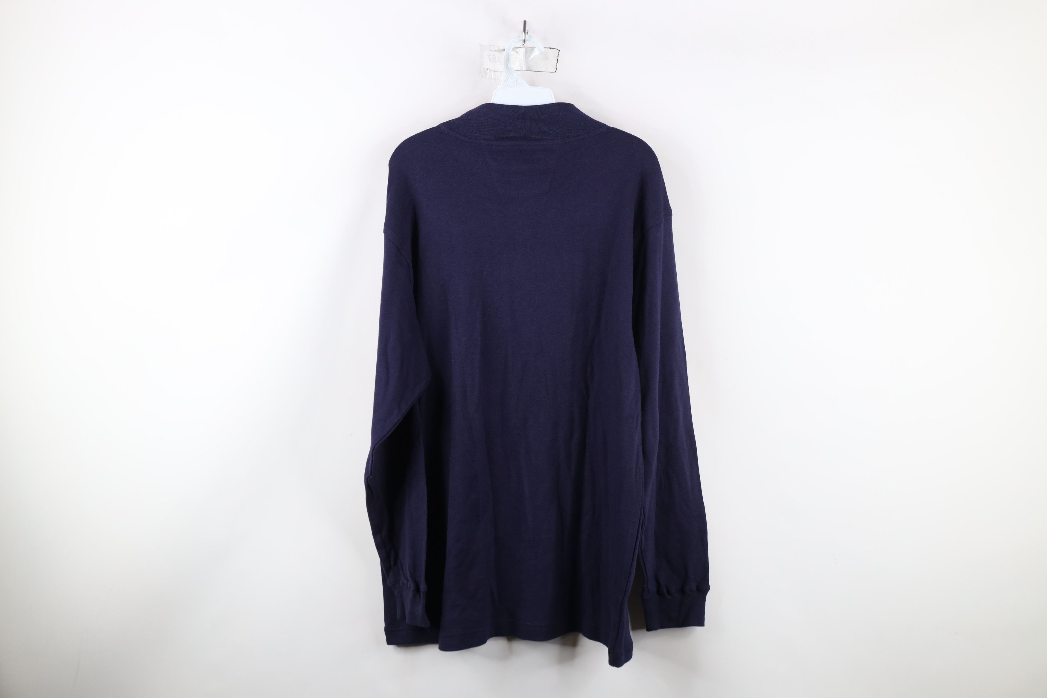 Vintage Deadstock Vintage Streetwear Mock Neck Long Sleeve T-Shirt Size US L / EU 52-54 / 3 - 10 Thumbnail