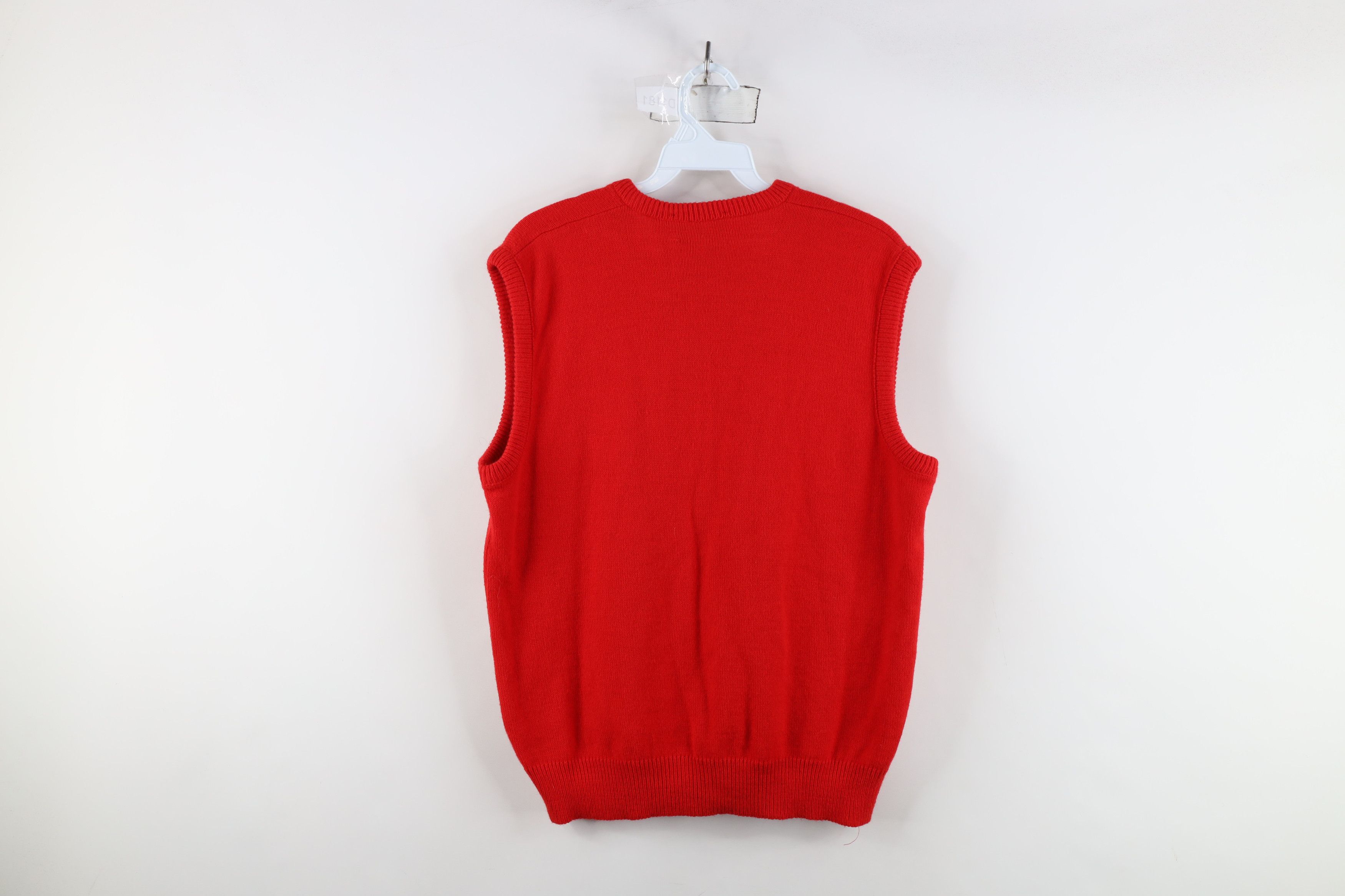 Vintage Vintage 70s Streetwear Wool Blend V-Neck Sweater Vest USA Size US M / EU 48-50 / 2 - 7 Thumbnail