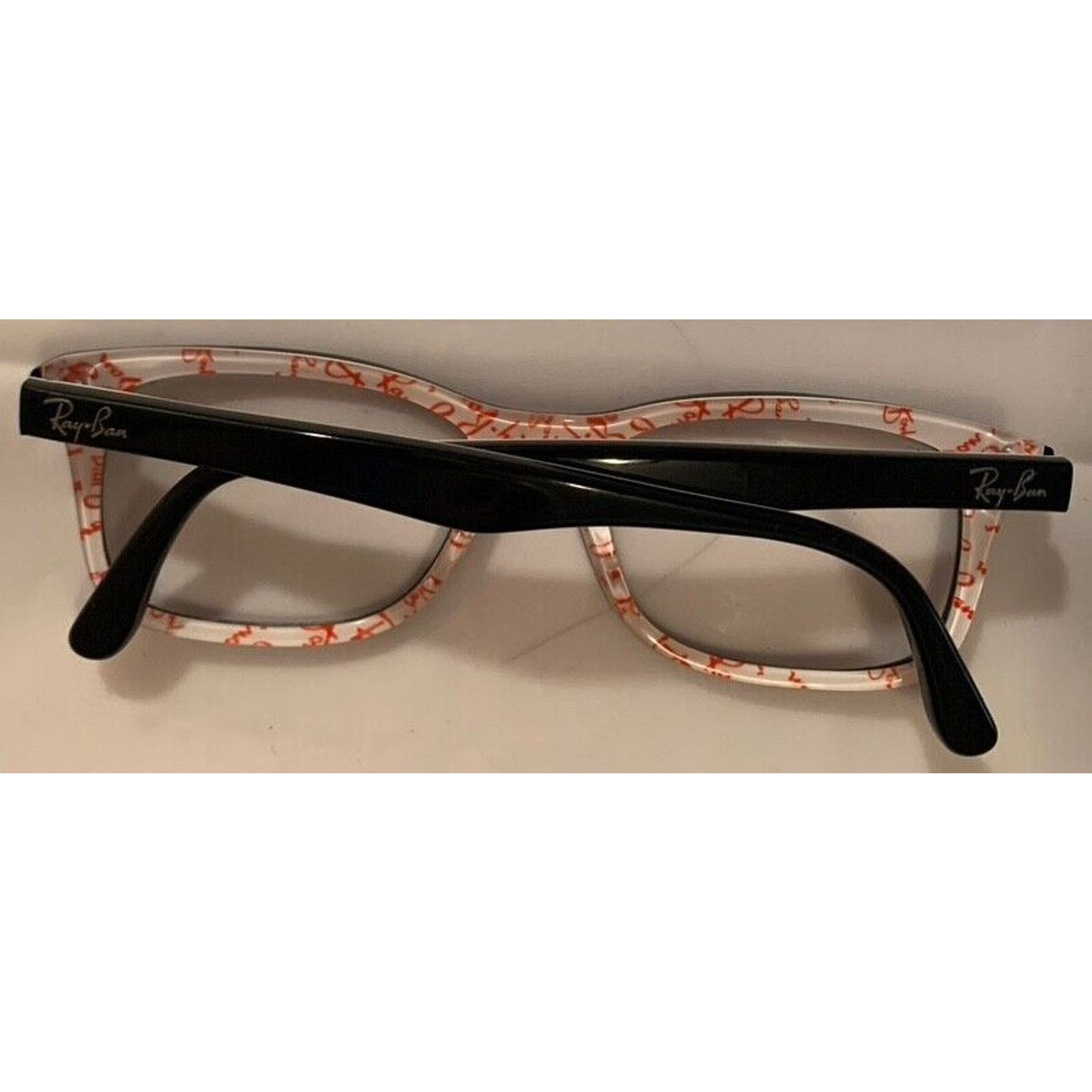 RayBan Ray-Ban RE 5226 Plastic Full Rim Women's Eyeglasses - Black Size ONE SIZE - 4 Thumbnail