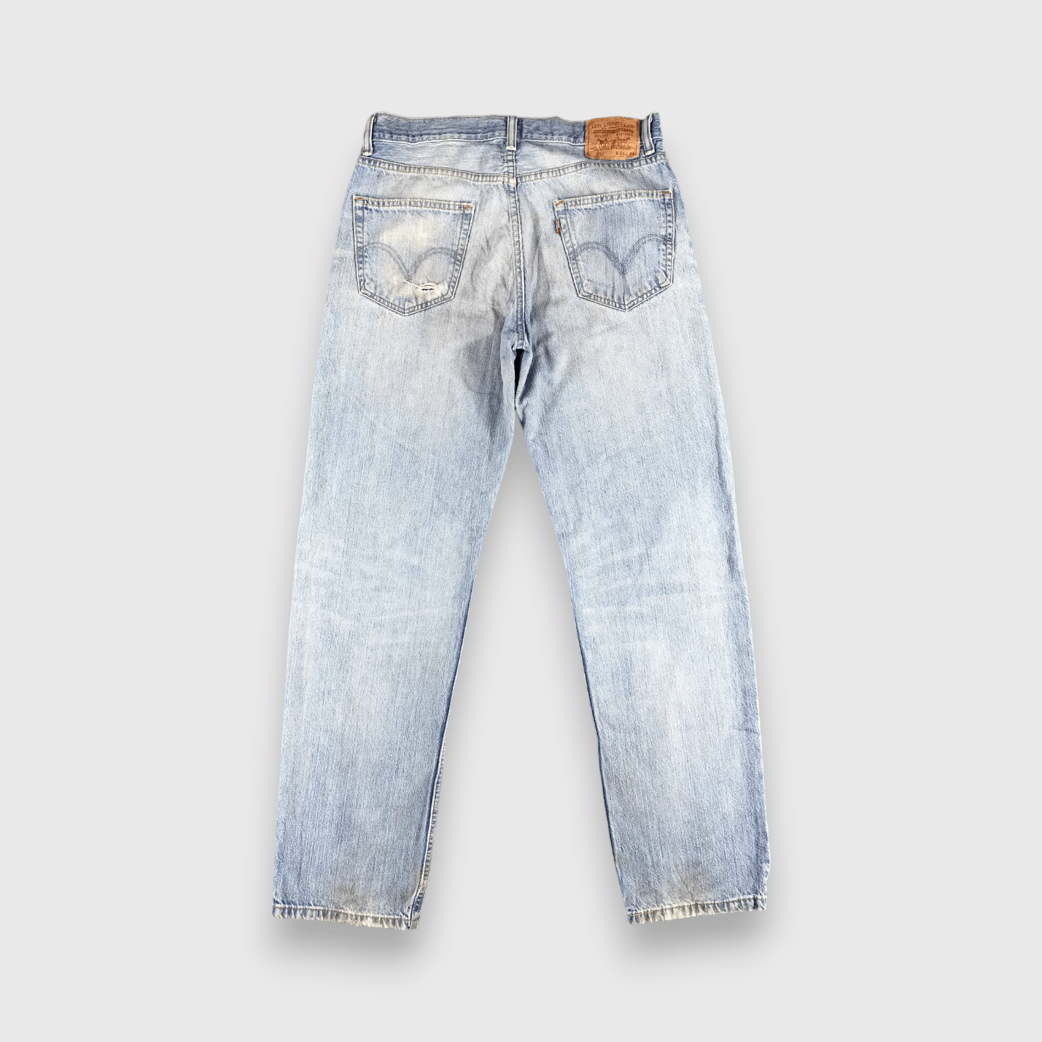 Levi's Vintage Light Wash Levis 550 Jeans-J2033 Size US 36 / EU 52 - 2 Thumbnail