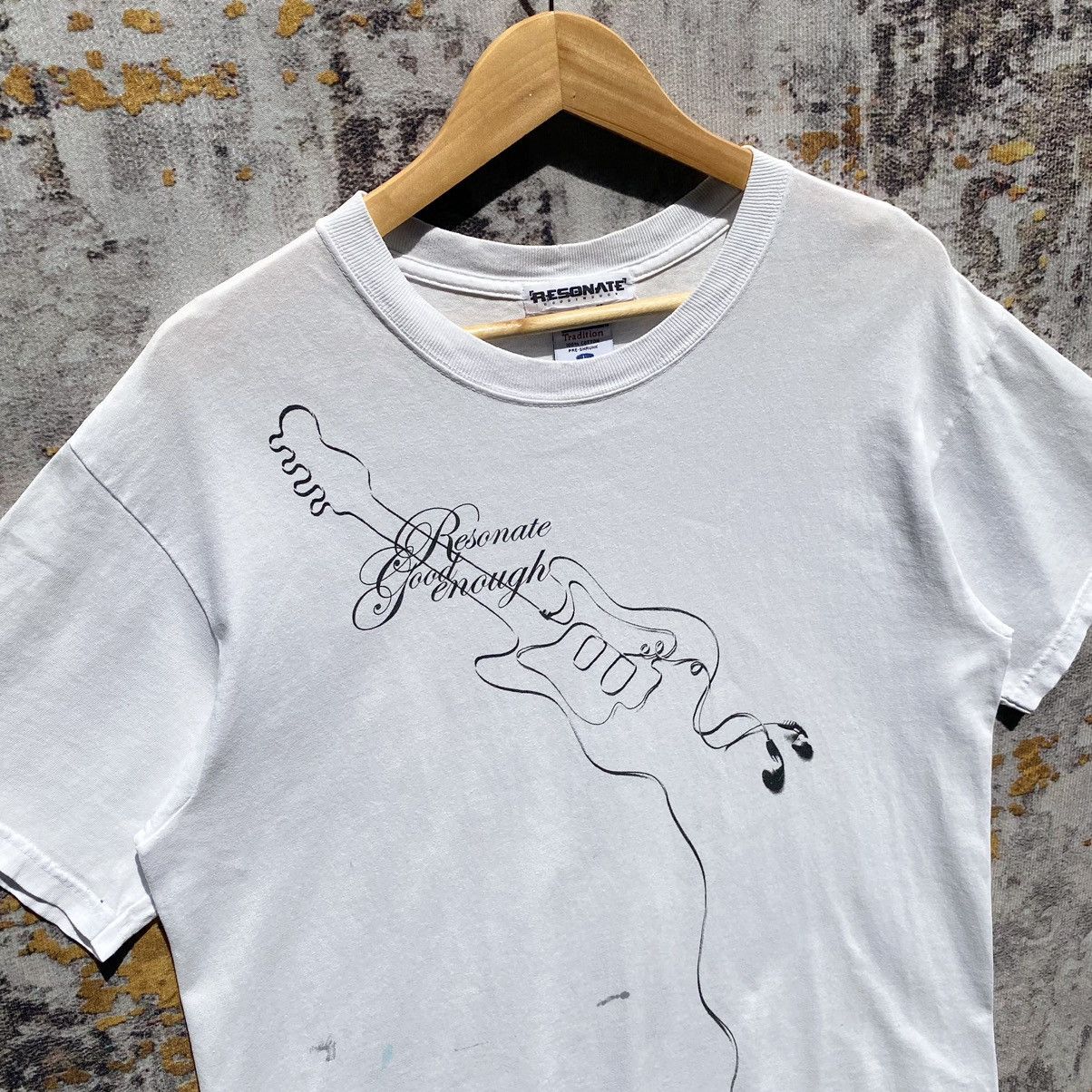 GOODENOUGH × Hiroshi Fujiwara × Vintage Vintage 90s Resonate Goodenough Shirt Goodenough Distressed Size US L / EU 52-54 / 3 - 6 Thumbnail