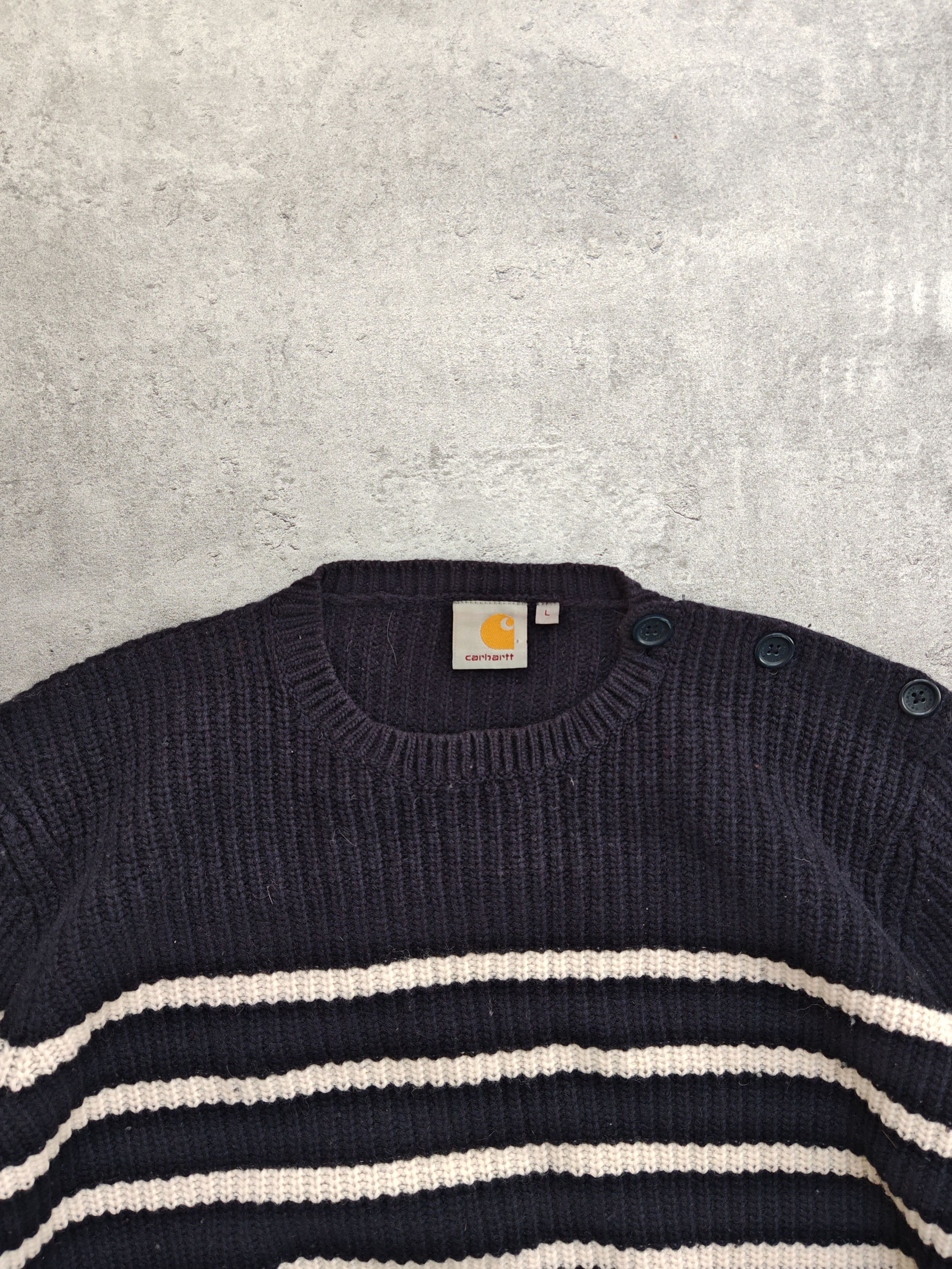 Carhartt Vintage Carhartt jumper sweater Avant-Garde Size L / US 10 / IT 46 - 2 Thumbnail