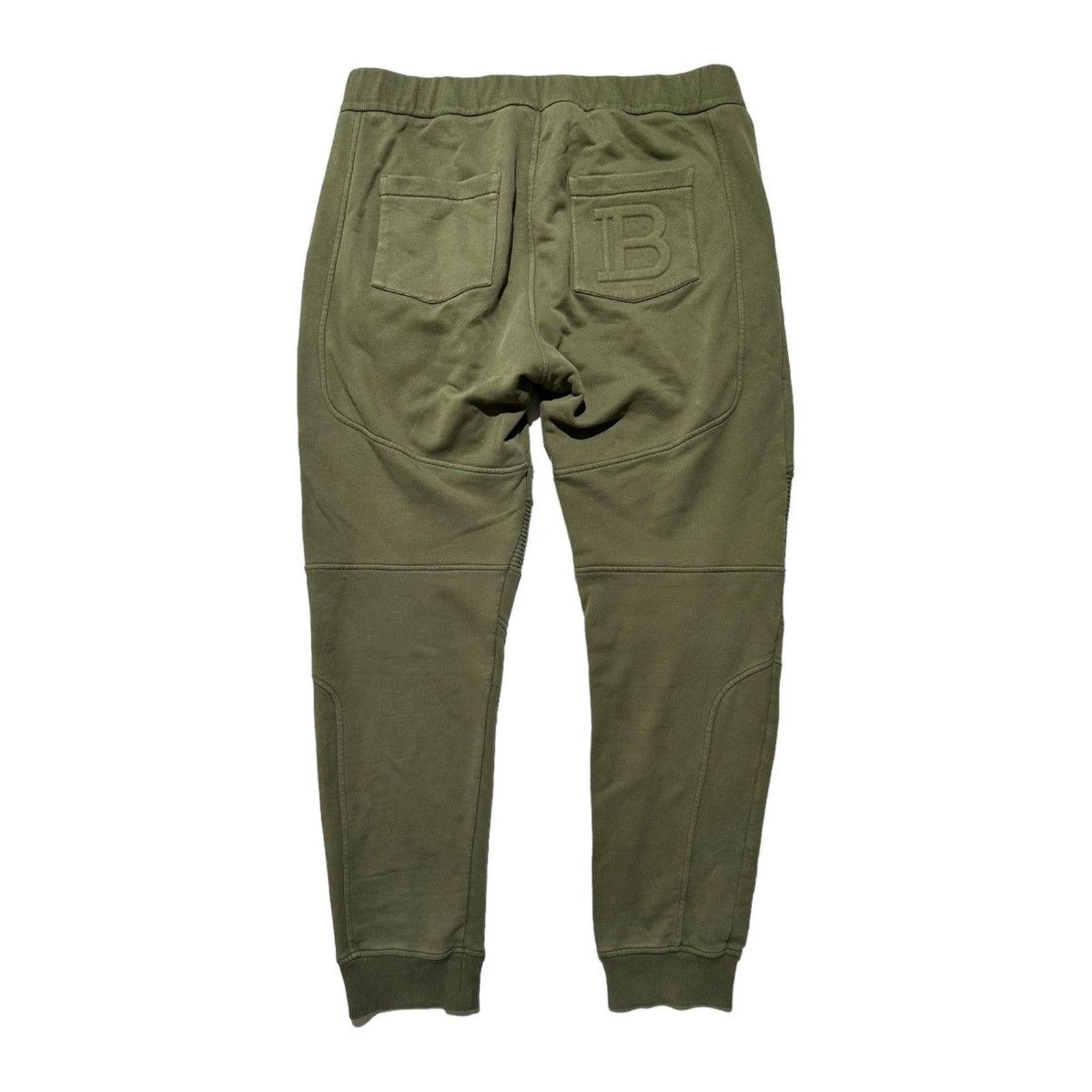 Balmain Logo moto ribbed sweatpants Size US 36 / EU 52 - 2 Thumbnail