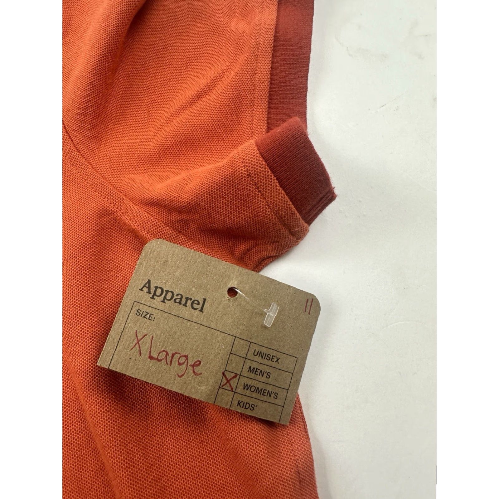 Vintage REI Shirt Womens XL Orange Polo Short Sleeve Cropped Outdoors Co-Op Size XL / US 12-14 / IT 48-50 - 2 Thumbnail