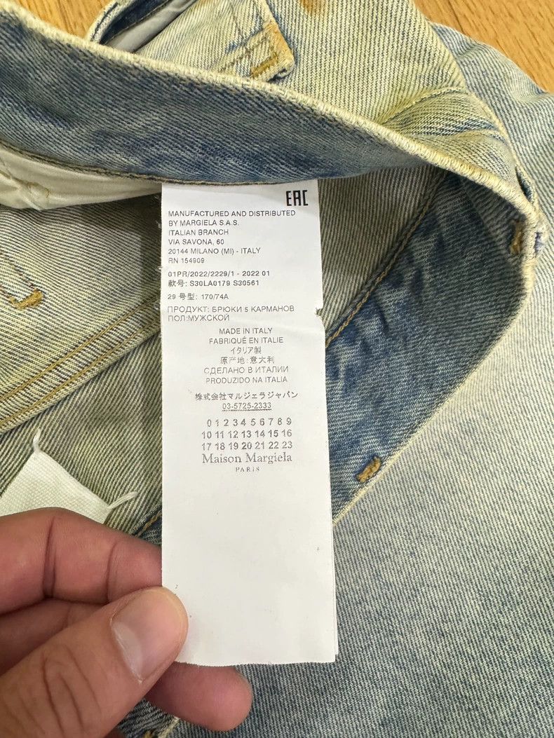 Maison Margiela Maison Margiela Weila jeans 2502-Nextarrow Size US 26 / EU 42 - 5 Thumbnail