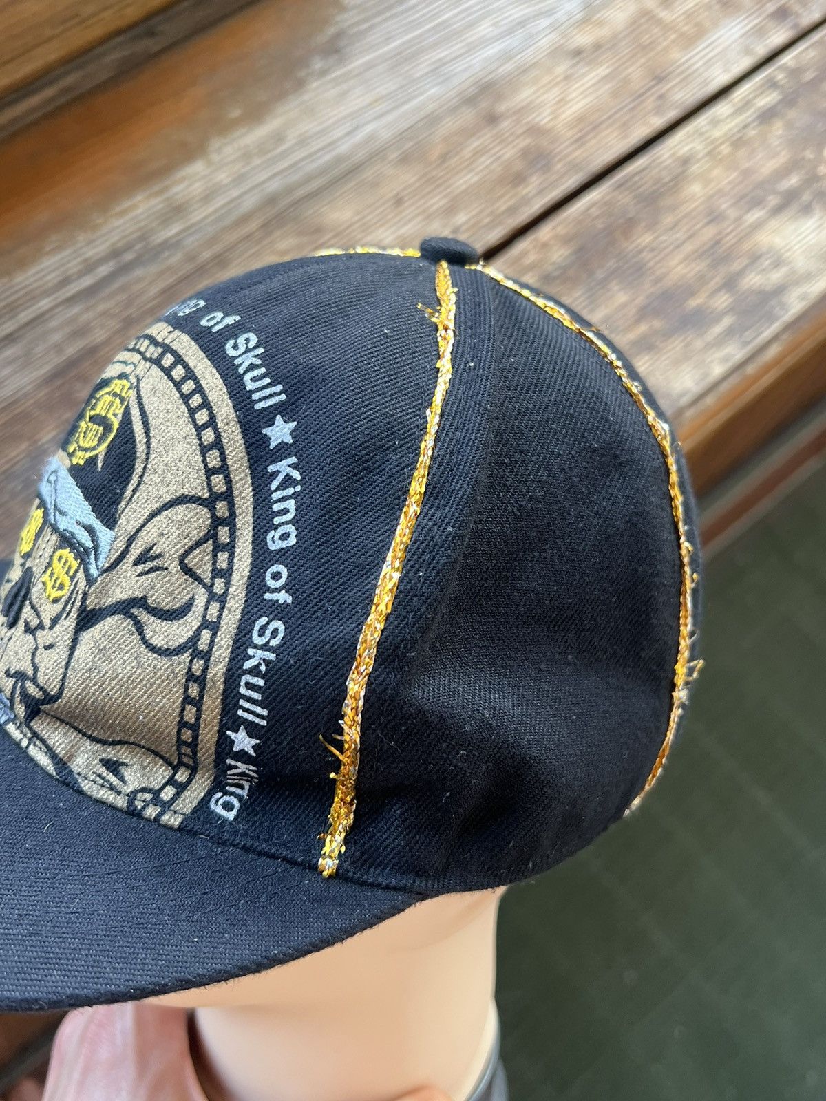 Vintage Vintage Y2K Cap King of Skull Affliction Big Logo Hat Size ONE SIZE - 6 Thumbnail