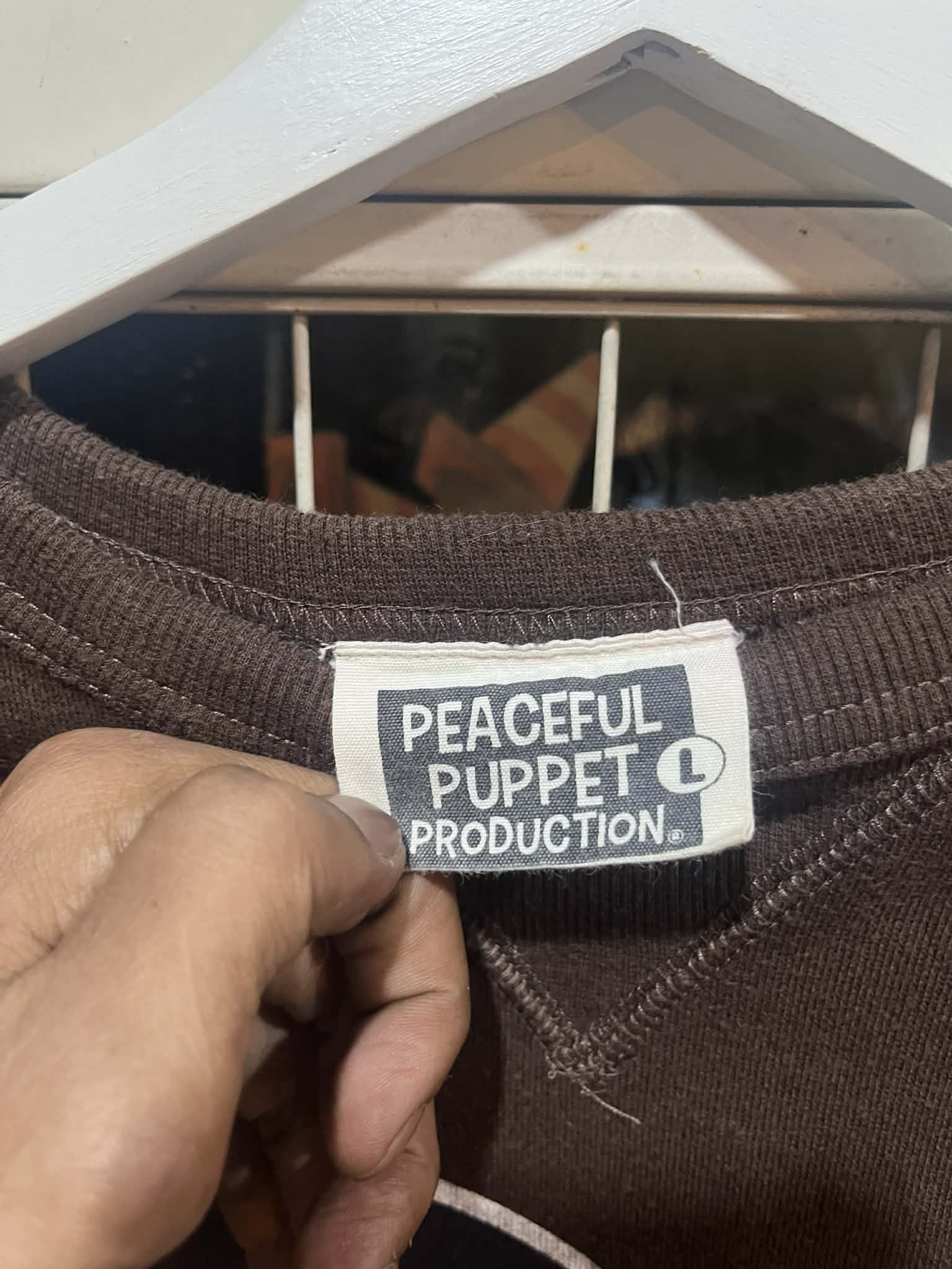 Japanese Brand Peaceful Puppet Akimoto Tsukue Winter Sweatshirt Size US M / EU 48-50 / 2 - 4 Thumbnail