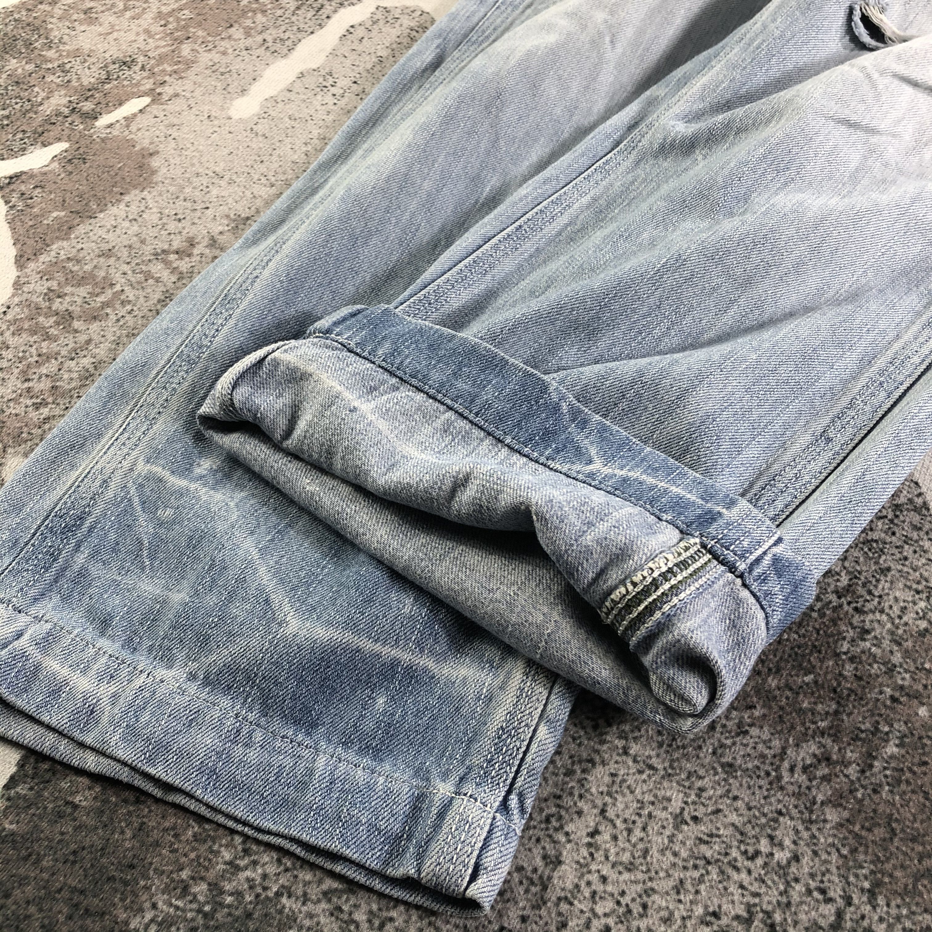 Japanese Brand GL Heart Jeans Light Wash Denim KJ2365 Size US 30 / EU 46 - 5 Thumbnail