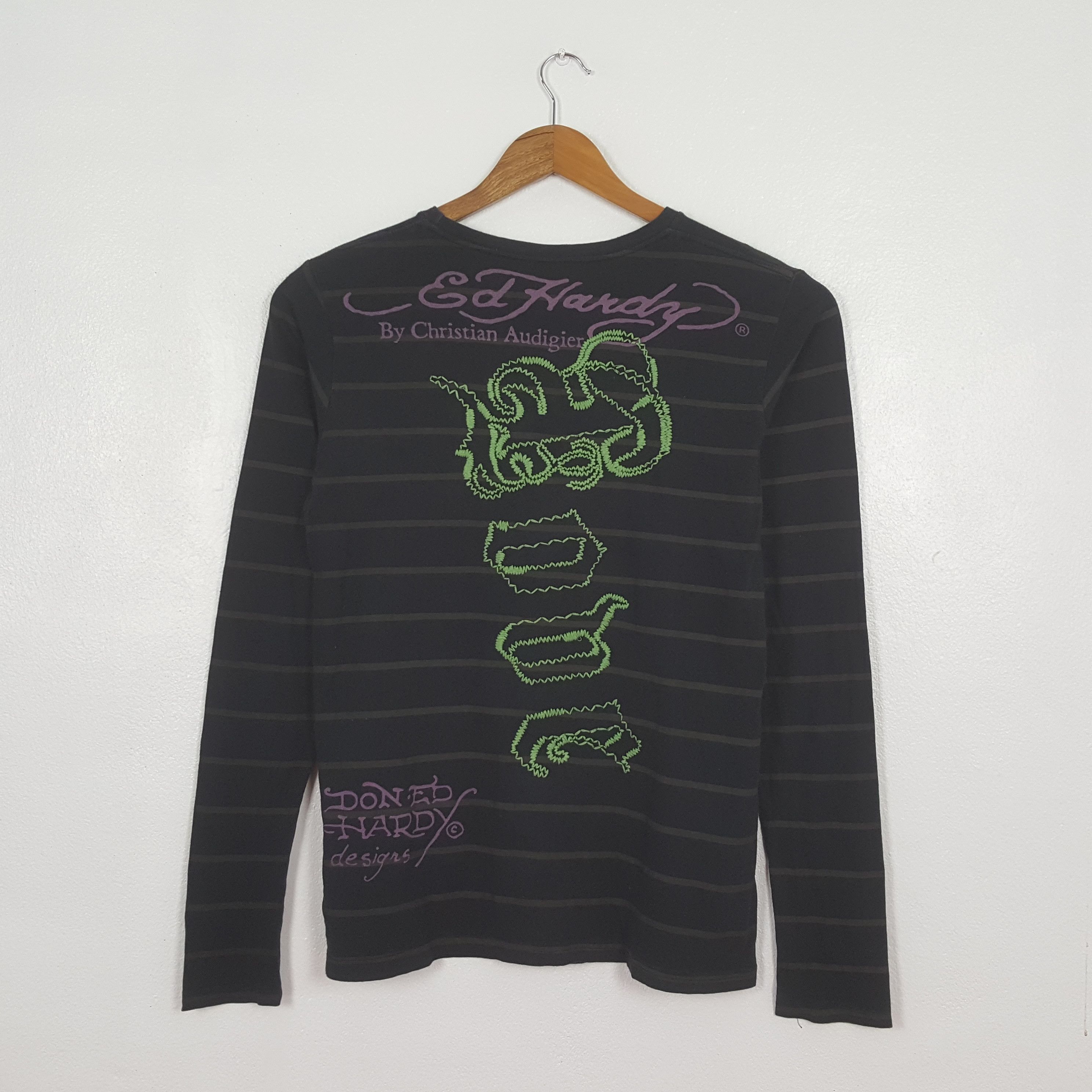 Ed Hardy Vintage Ed Hardy Peace Love & Tattoos T-Shirt C312N71 Size US M / EU 48-50 / 2 - 3 Thumbnail