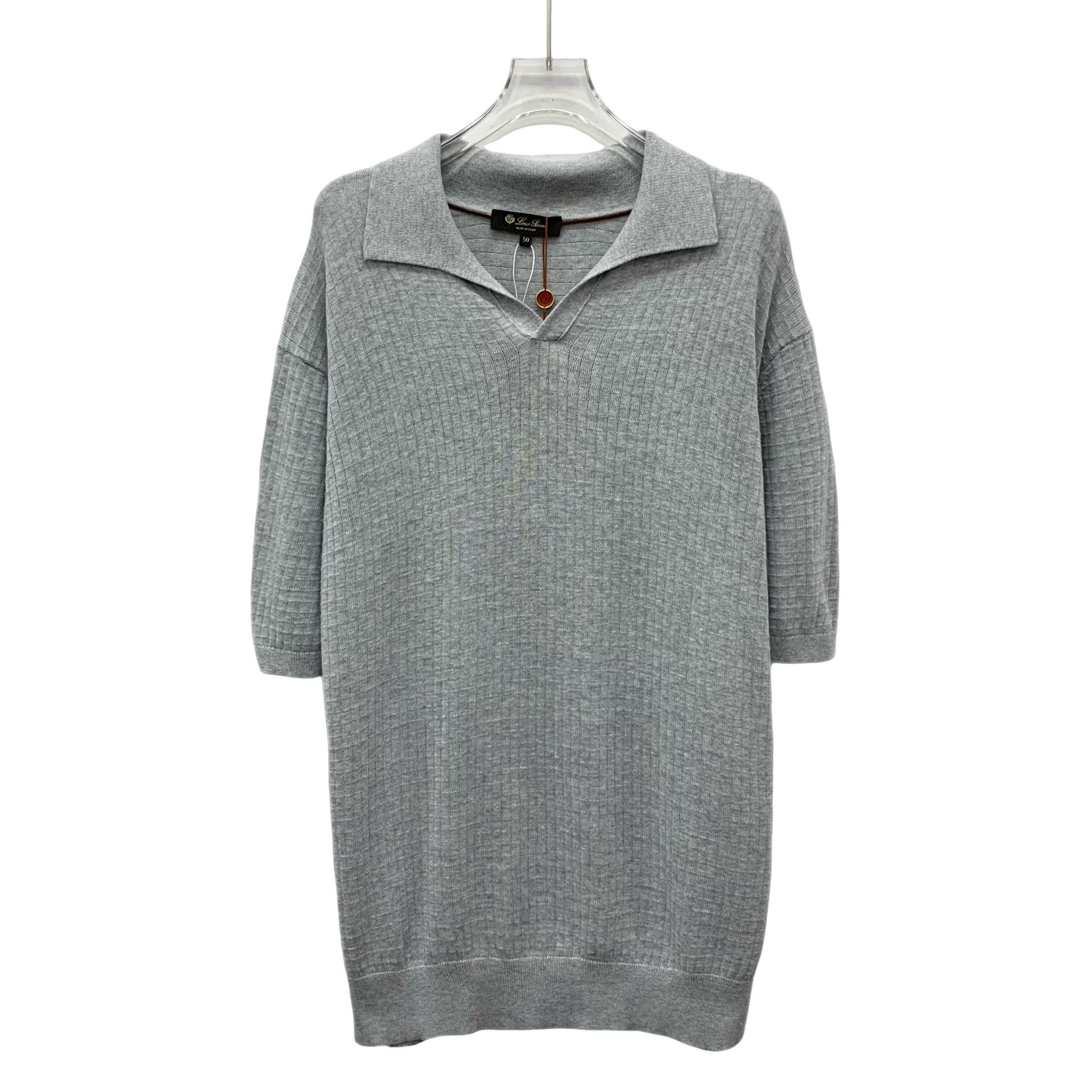 Loro Piana Loro Piana Silk Cotton Knit Polo Size 50 Size US M / EU 48-50 / 2 - 1 Thumbnail