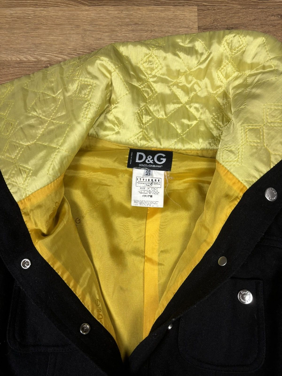 Dolce & Gabbana Dolce & Gabbana Studded Woolen Coat with Detachable Sleeves Size M / US 6-8 / IT 42-44 - 11 Thumbnail