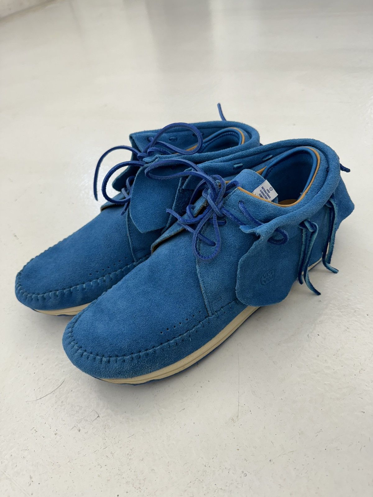 Visvim visvim fbt blue suede us9.5 | Grailed