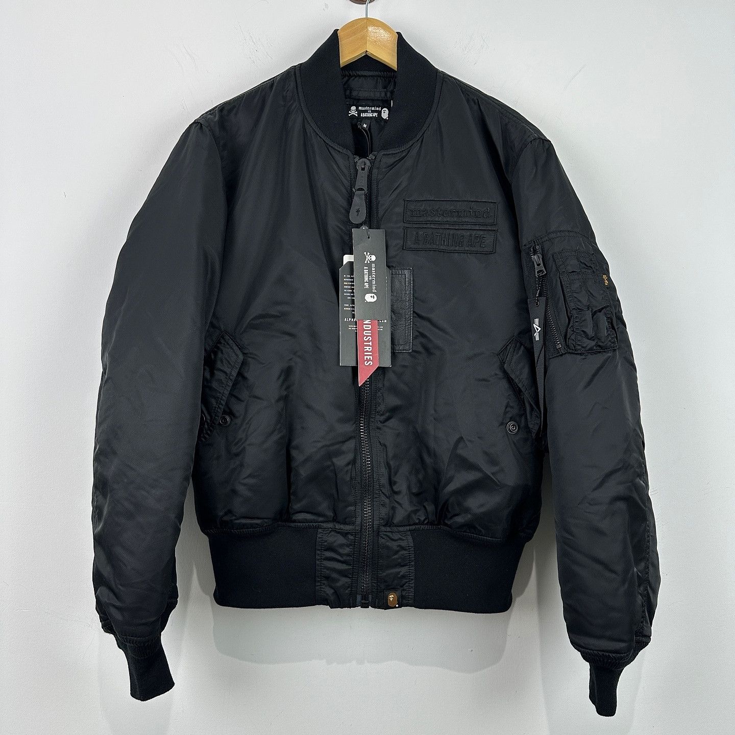 Bape A BATHING APE x Alpha x Mastermind Japan Bomber Size M Size US M / EU 48-50 / 2 - 1 Thumbnail