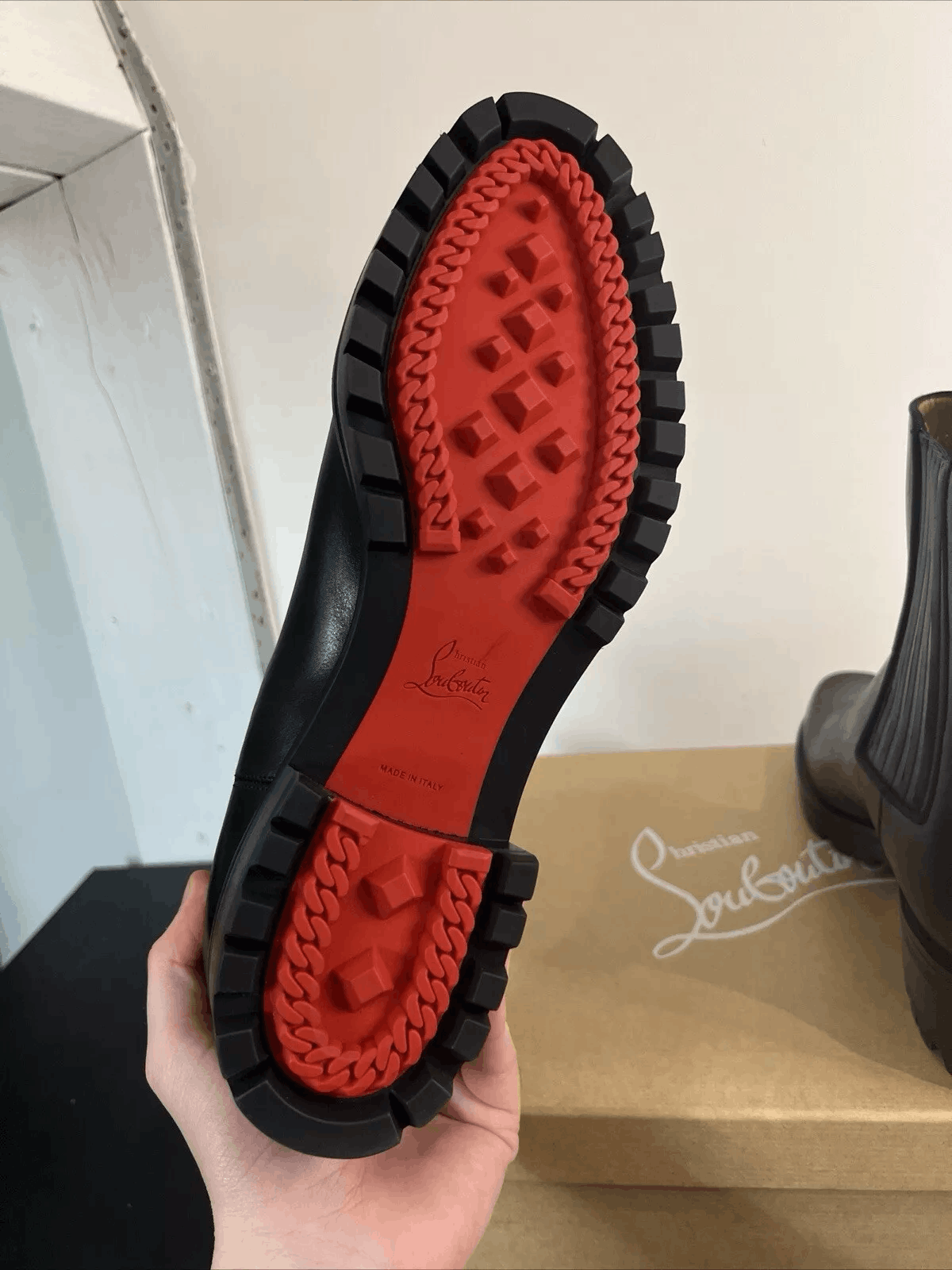 Christian Louboutin Christian Louboutin Chelsea Boots Trapman Motok EU 42 Size US 9 / EU 42 - 6 Thumbnail