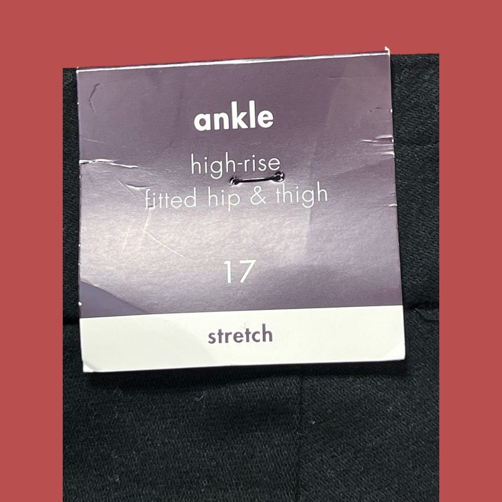 Other Ava & Viv - Women's High-Rise Ankle Tapered Pants - Stretch Size 40" / US 18 - 10 Thumbnail