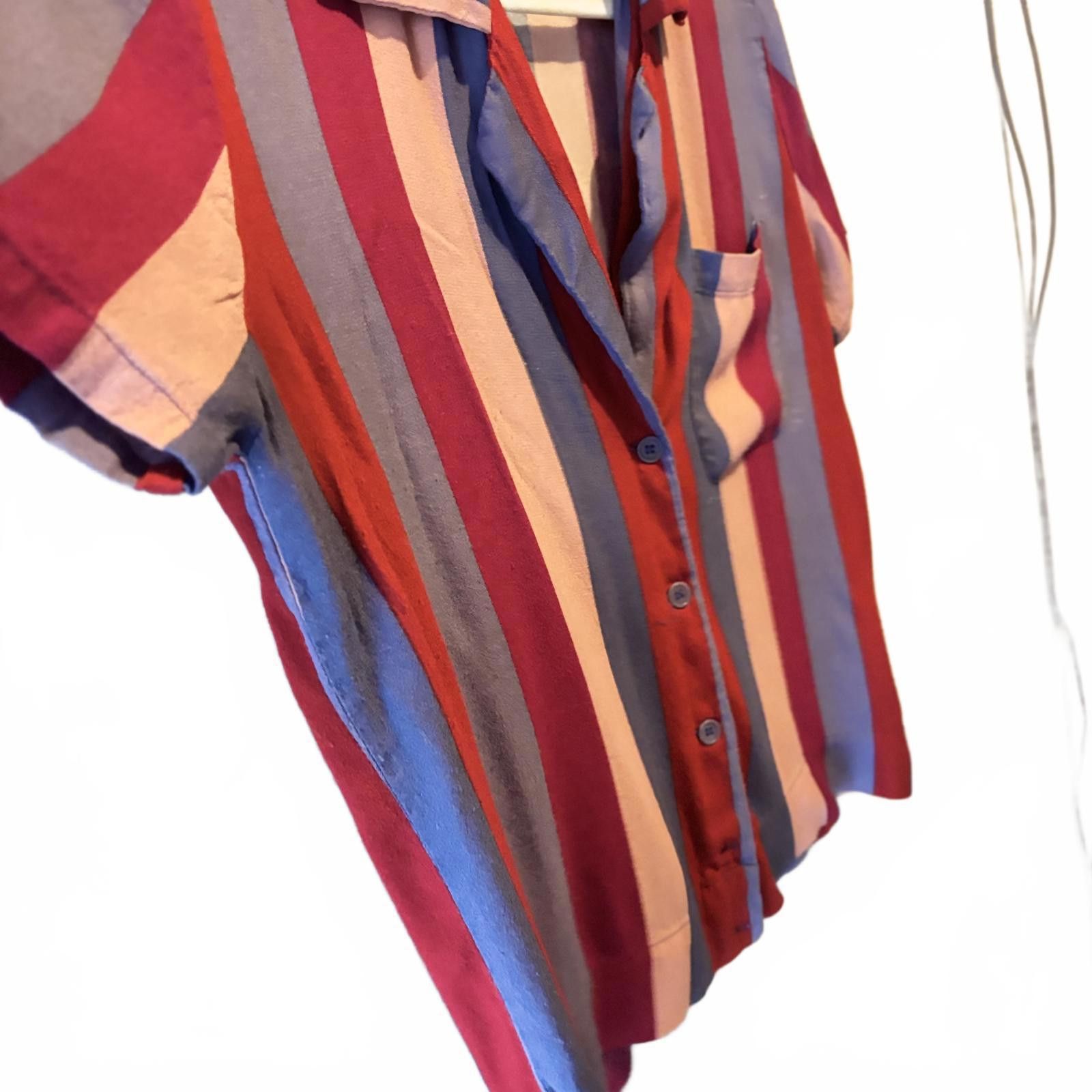 Election Reform Colorful Striped Button-Up Shirt Size S / US 4 / IT 40 - 5 Thumbnail