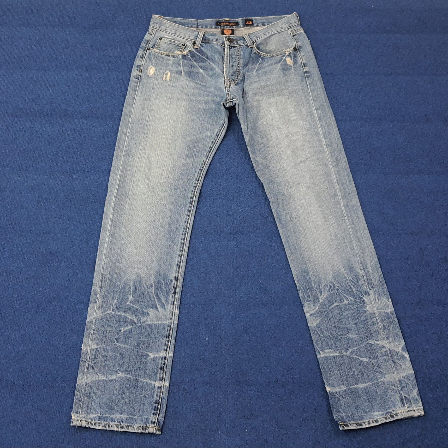 Ed Hardy Vintage Ed Hardy by Christian Audigier Jeans C258N3 Size US 32 / EU 48 - 4 Thumbnail