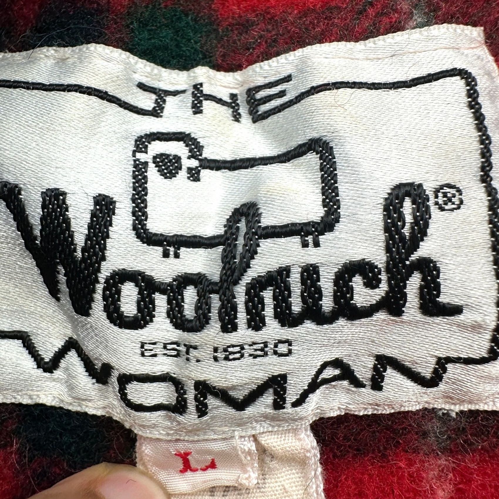 Vintage VINTAGE Woolrich Parka Hooded Jacket Womens Large Wool Lined Brown Plaid Field Coat Coat? Size L / US 10 / IT 46 - 4 Thumbnail