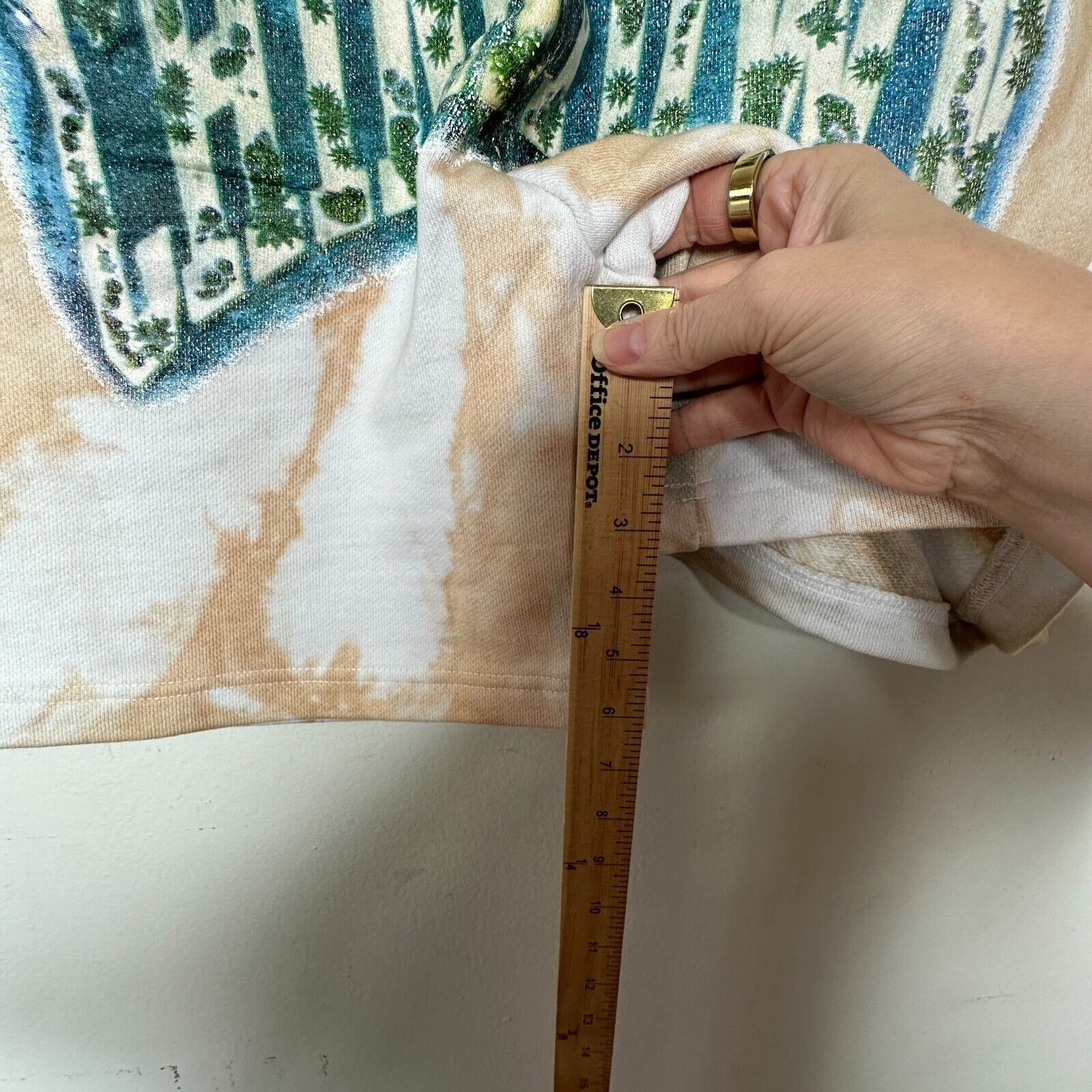 Other NWT Chinatown Market Beige Tiedye Island Arc Shorts Pocket S Size US 30 / EU 46 - 11 Thumbnail