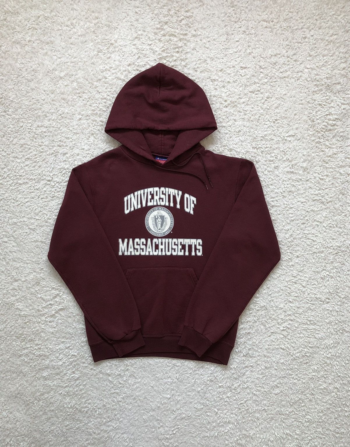 Champion × Vintage Hoodie Champion University Of Massachusetts Vintage Size US S / EU 44-46 / 1 - 1 Thumbnail