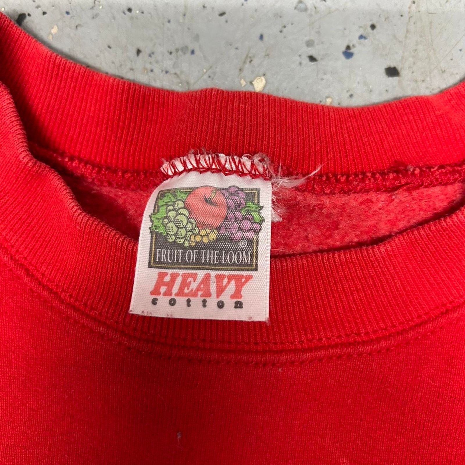 Fruit Of The Loom VTG Minnesota red crewneck sweatshirt Size XL / US 12-14 / IT 48-50 - 3 Thumbnail