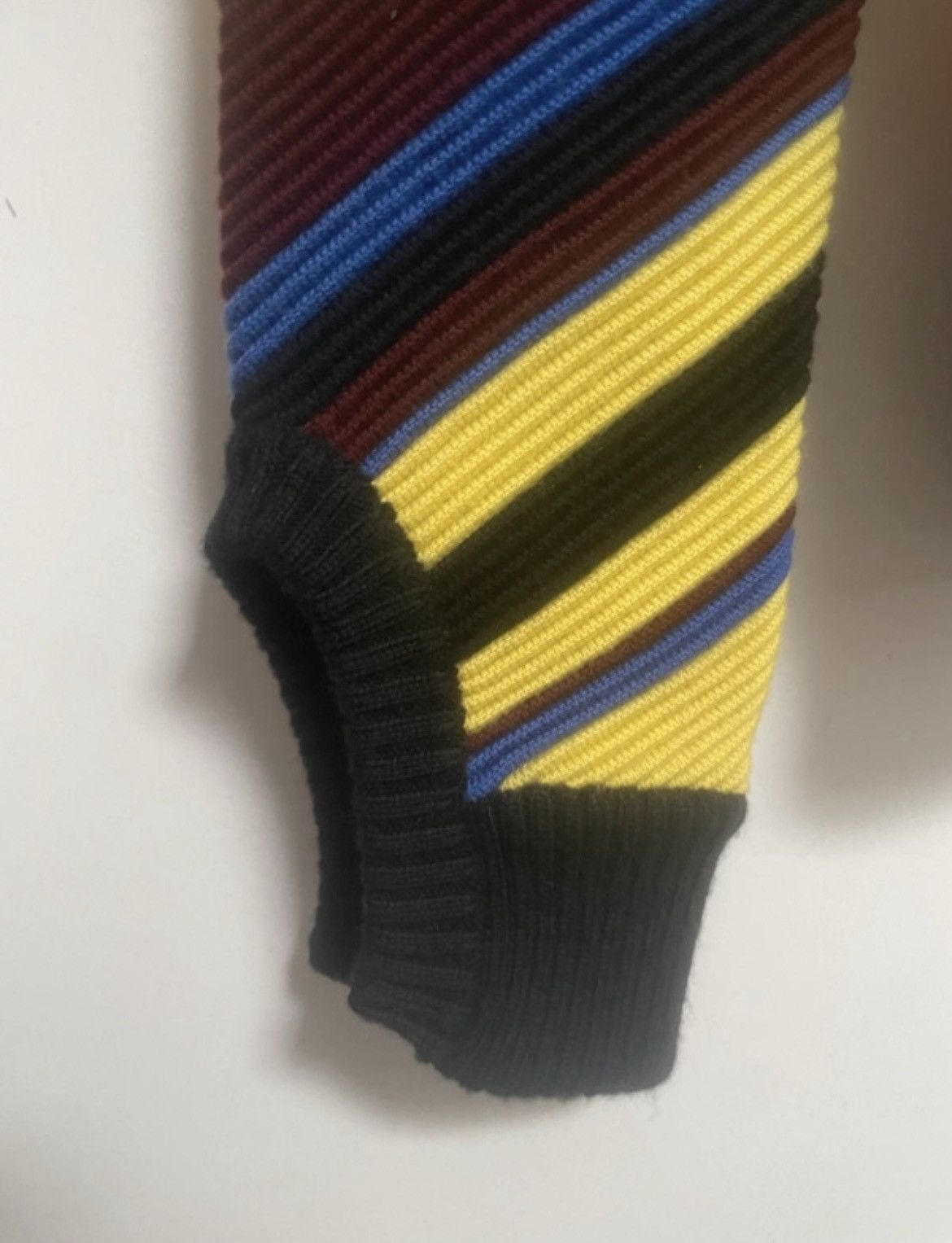 JW Anderson W. Anderson Ottoman Rainbow Striped Pullover Cut Out Size S / US 4 / IT 40 - 4 Thumbnail