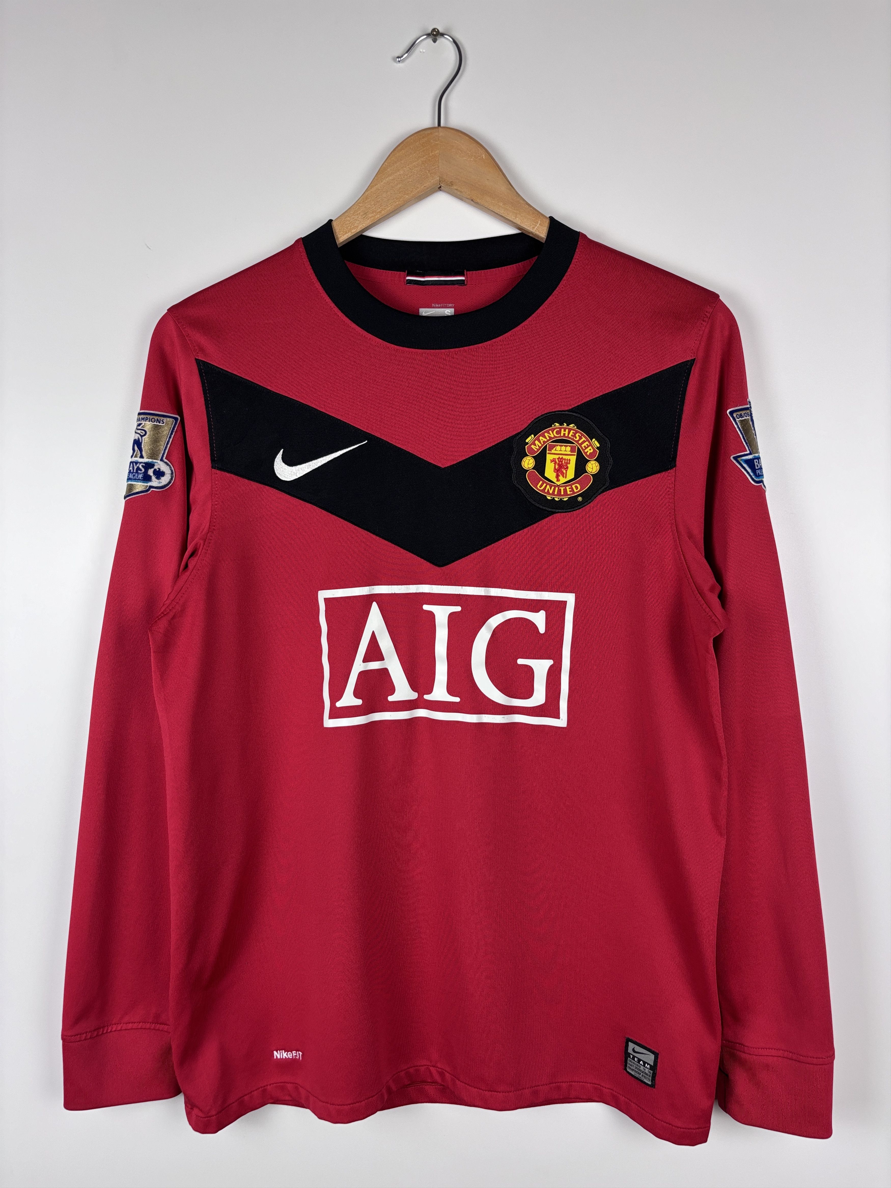 Nike Manchester United 2009-10 Football Longsleeve Nike Jersey Size US S / EU 44-46 / 1 - 1 Thumbnail