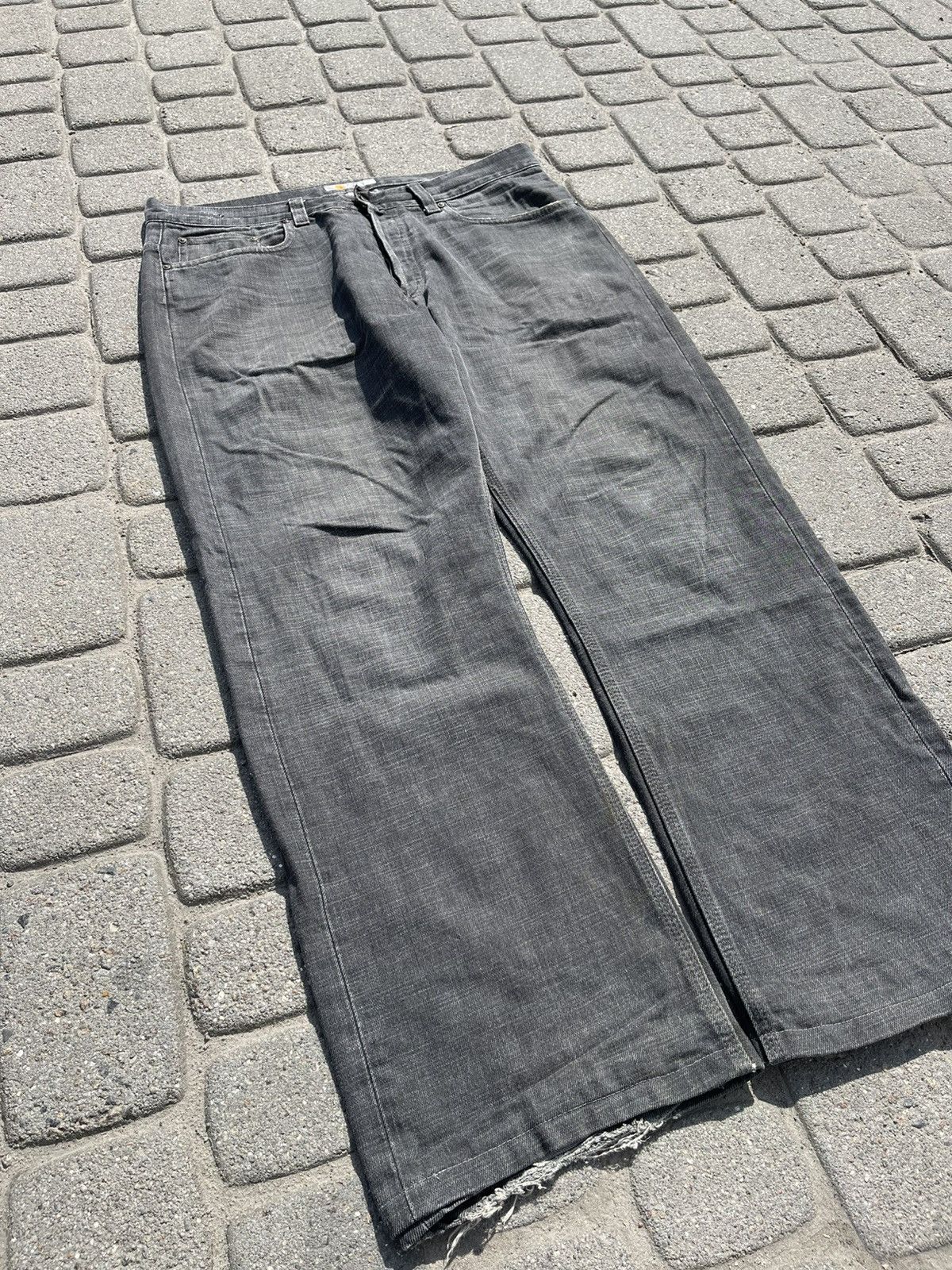 Carhartt VINTAGE FADED "CARHARTT" BAGGY JEANS 34:32 Size US 34 / EU 50 - 11 Thumbnail