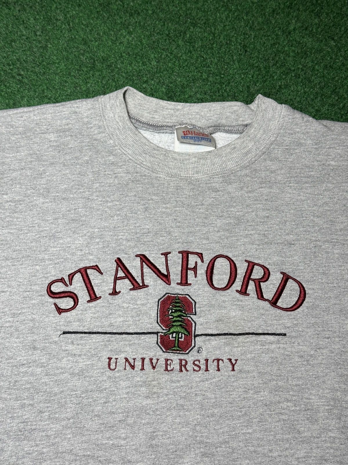 Vintage Stanford University Sweatshirt College Crewneck Medium 22x27 Size US L / EU 52-54 / 3 - 2 Thumbnail