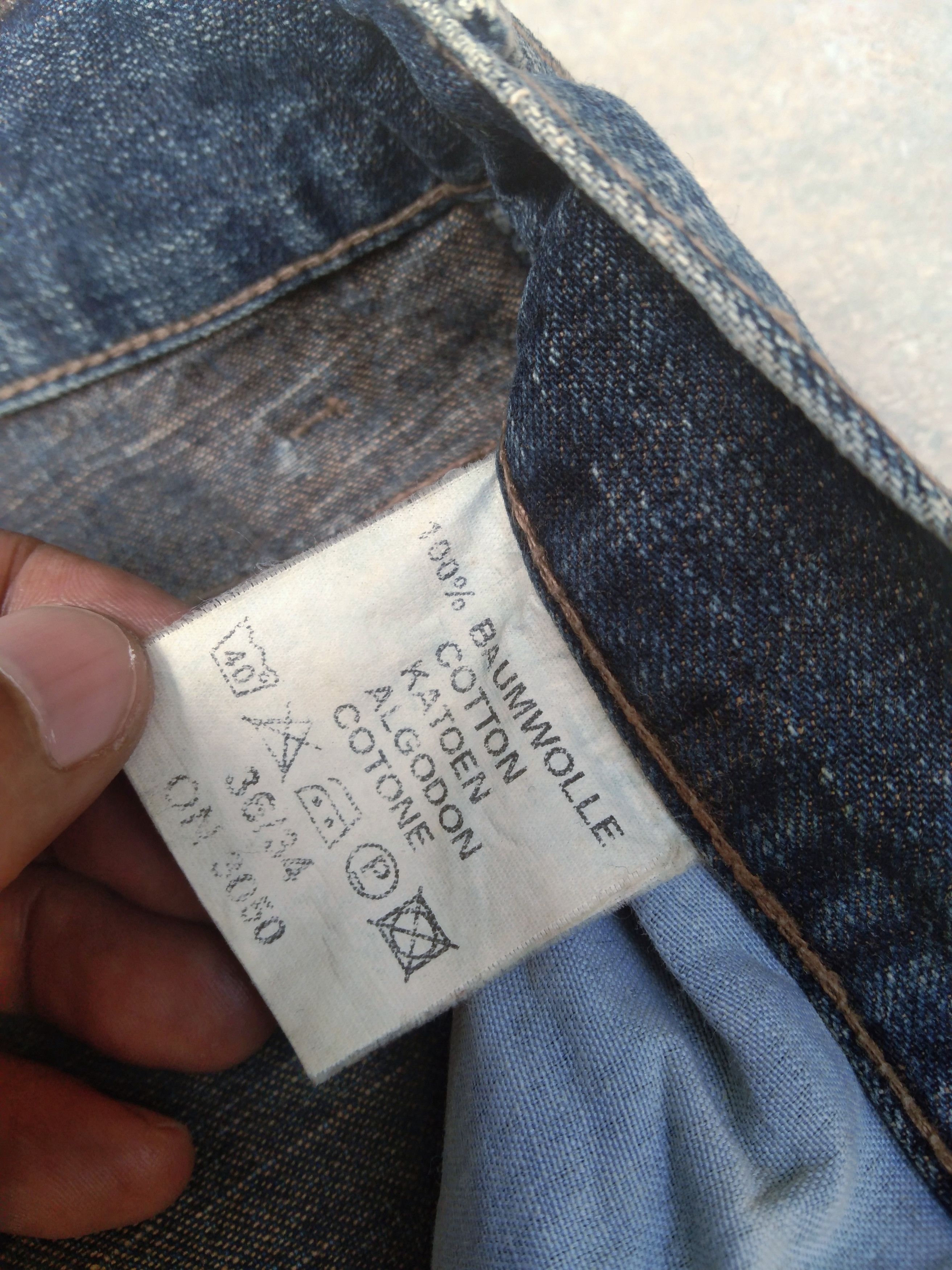 Vintage Vintage Washed Roberto Bari Straight Leg Jeans 36x32 Size US 36 / EU 52 - 5 Thumbnail