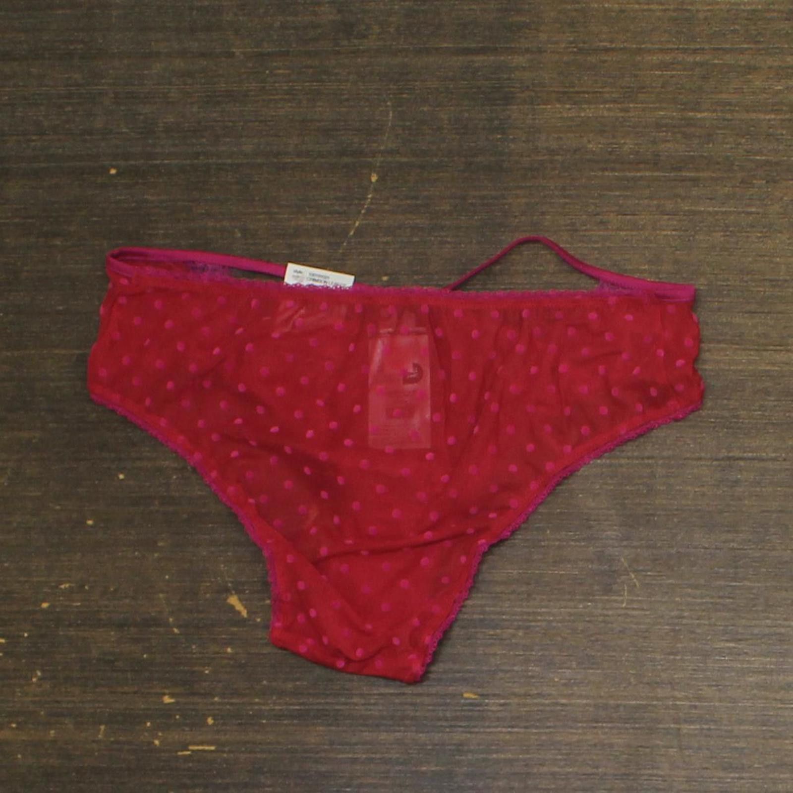 Other Nwt Inc International Concepts Mesh Underwear Crimson Red M Size ONE SIZE - 2 Thumbnail