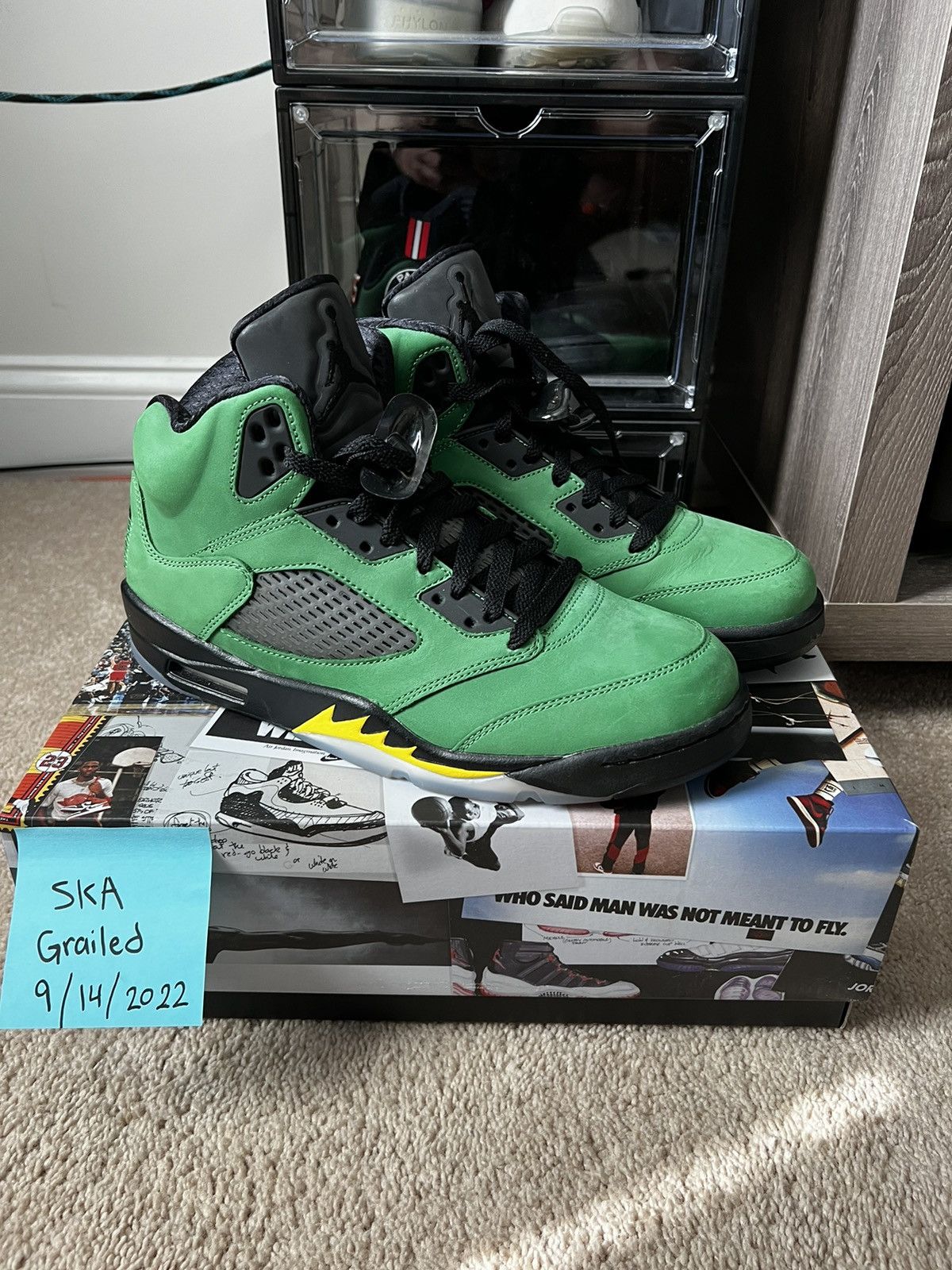 Jordan Brand × Nike Jordan 5 Retro Oregon SE Size US 10 / EU 43 - 6 Thumbnail
