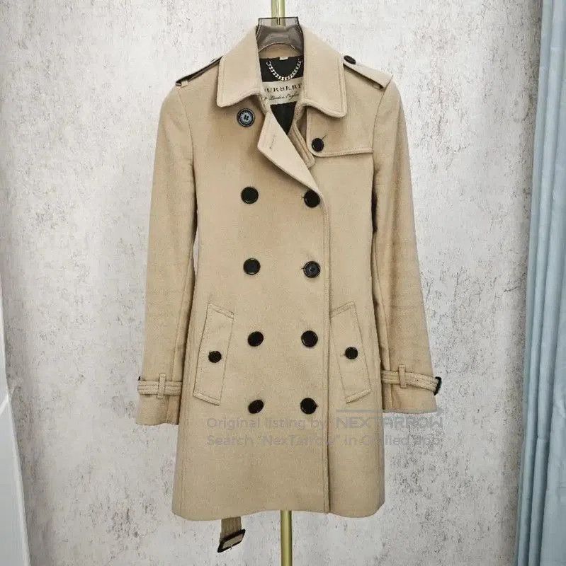 Burberry Burberry Camel Wool Coat for Women. Size S / US 4 / IT 40 - 1 Thumbnail