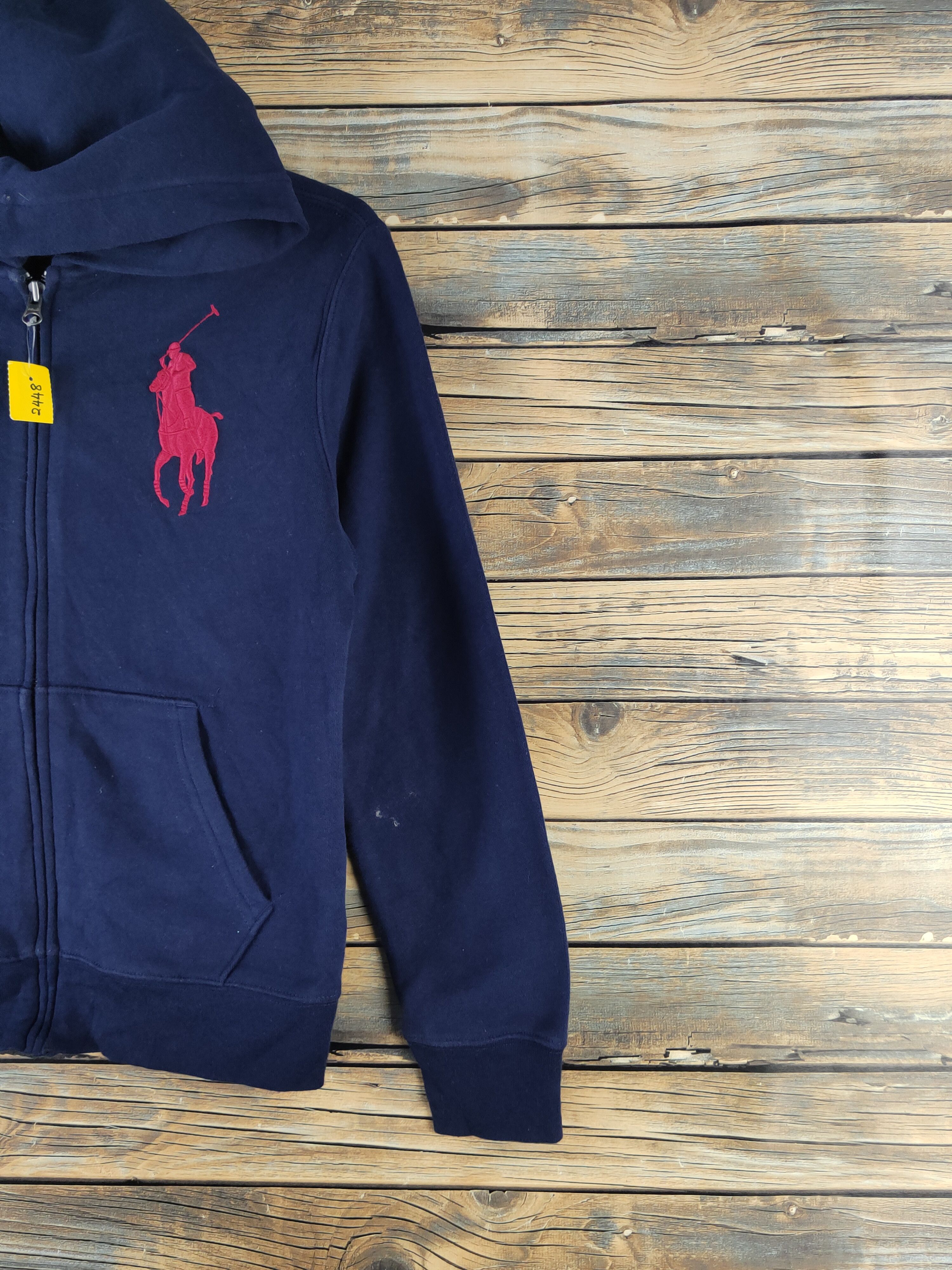 Polo Ralph Lauren DL Polo Ralph Lauren Navy Hoodie Sweaters #2448 Size S / US 4 / IT 40 - 6 Thumbnail