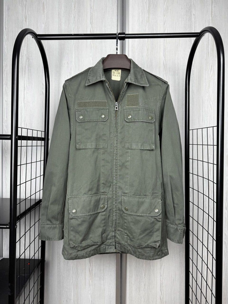 Other VTG 70s 80s Socovet French Eclaire Military Jacket 86 L.Gm Size US XS / EU 42 / 0 - 1 Thumbnail