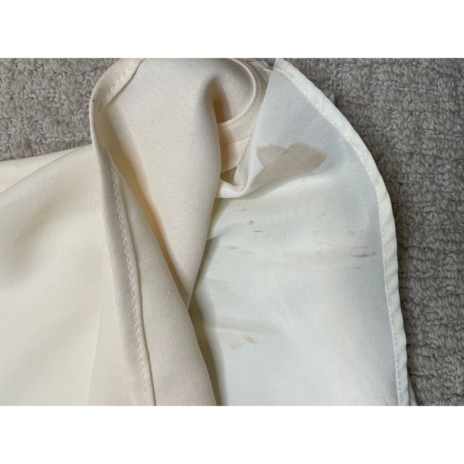 Valentino Vintage Valentino Ivory Wool Blend Straight Skirt Womens 8 Size 30" / US 8 / IT 44 - 11 Thumbnail