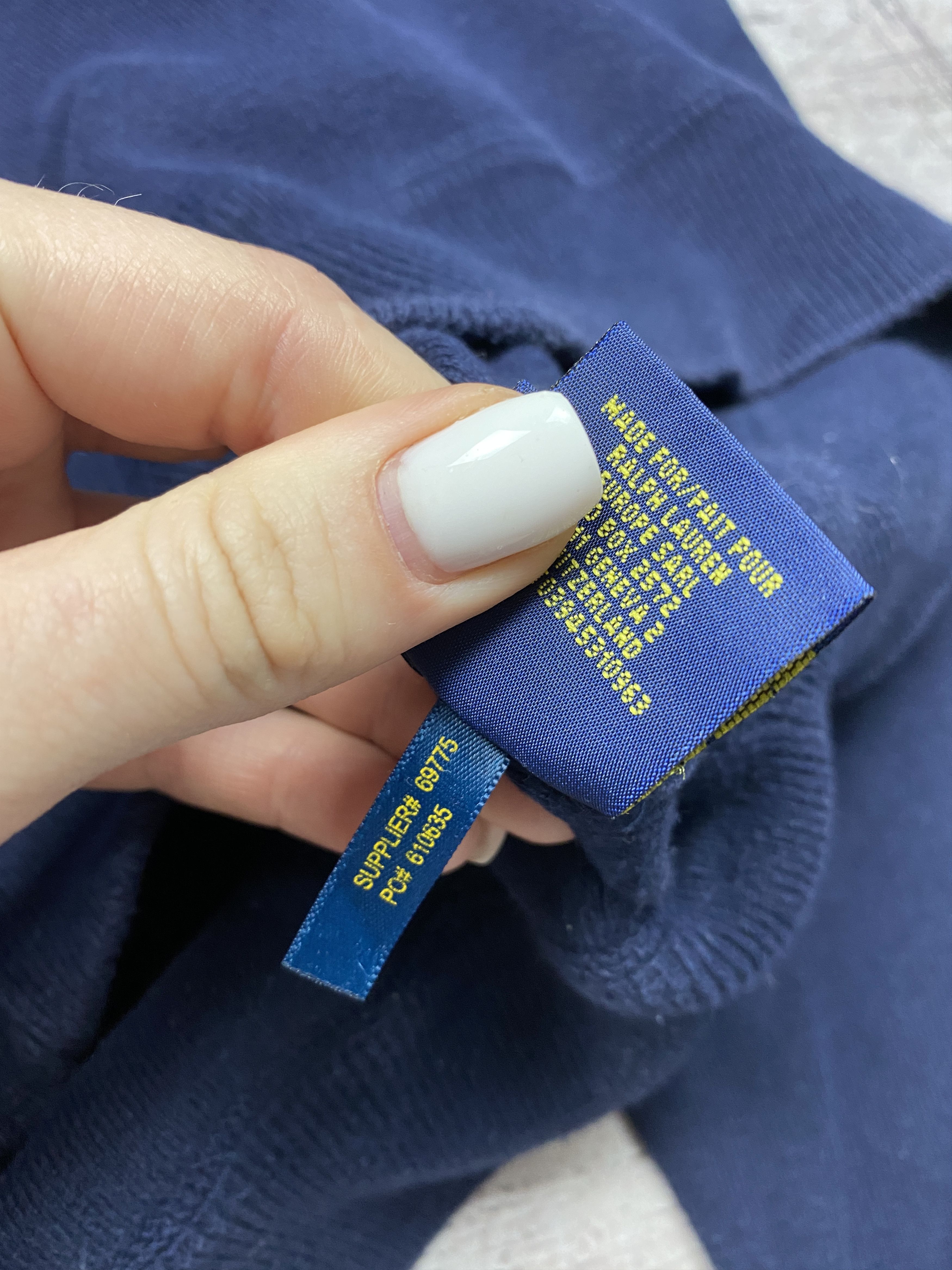 Polo Ralph Lauren × Ralph Lauren Polo Ralph Lauren Vintage Mens Crew Neck Sweatshirt Size US S / EU 44-46 / 1 - 6 Thumbnail