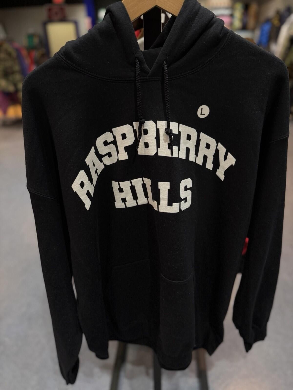 Other Raspberry Hills Black Cotton Fleece Pullover Hoodie Large Size US L / EU 52-54 / 3 - 2 Thumbnail